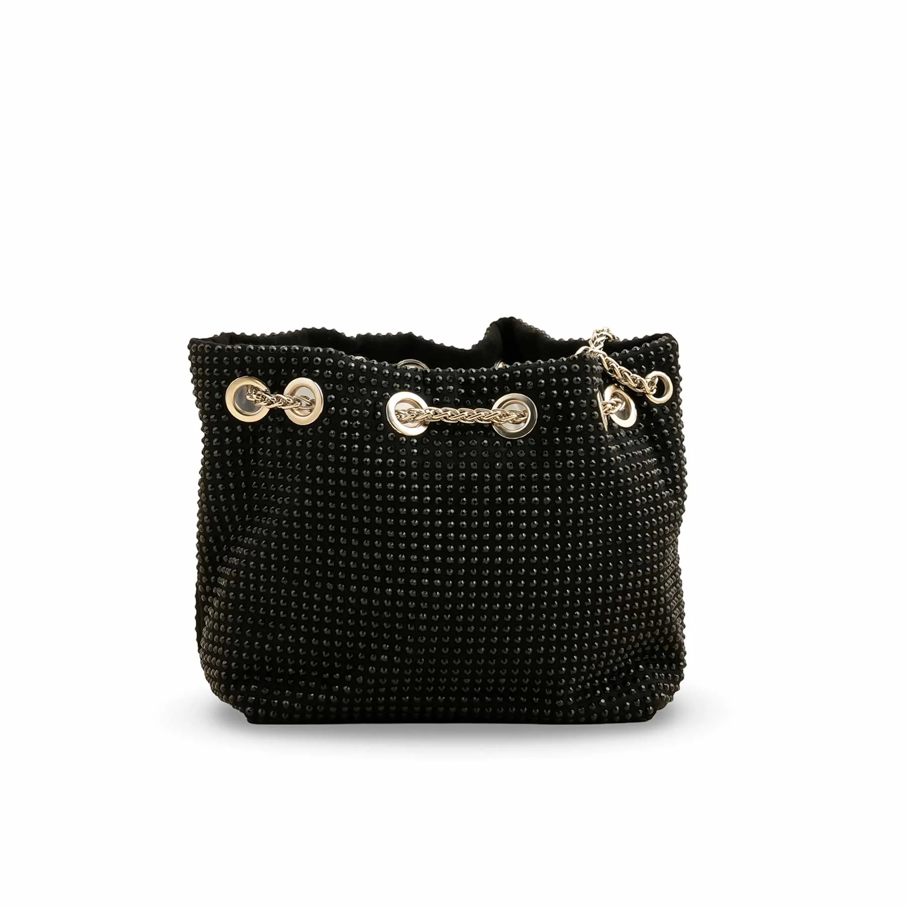 Black Fancy Clutch P36193 - Image 3
