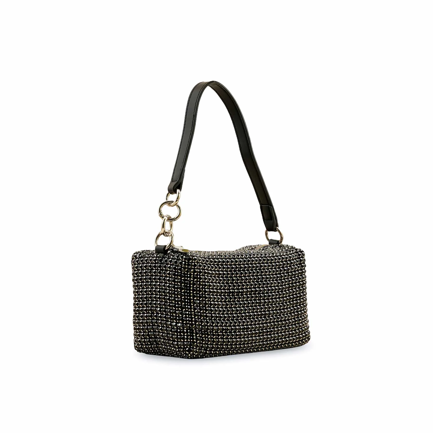 Black Fancy Clutch P36330 - Image 3