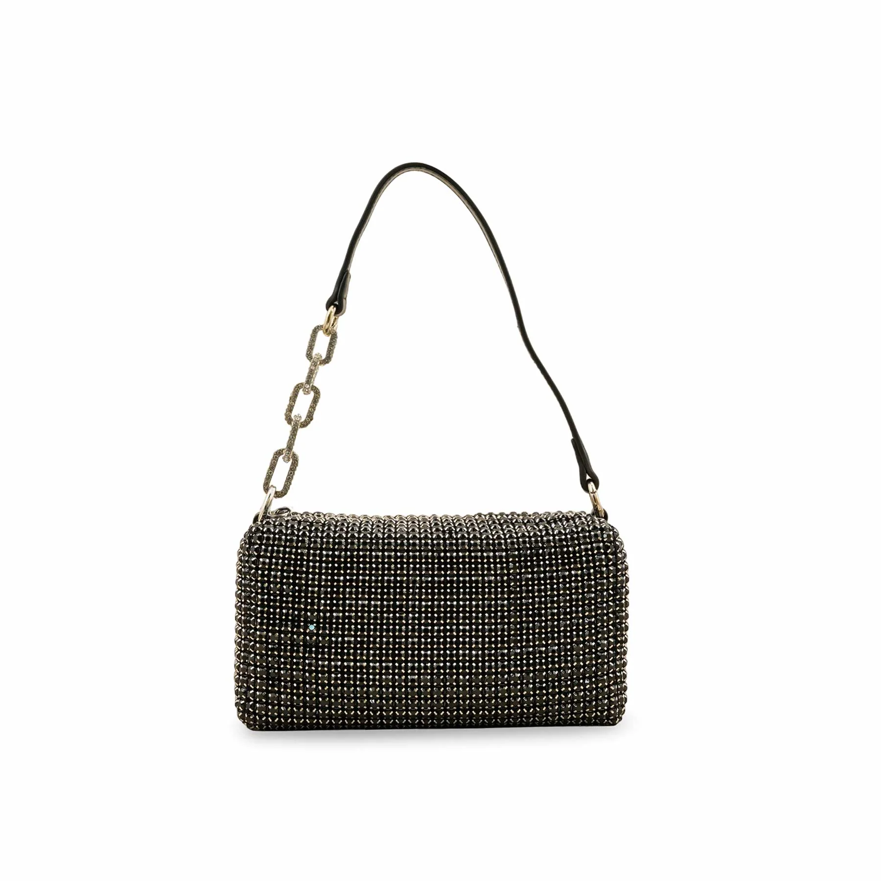 Black Fancy Clutch P36332 - Image 2