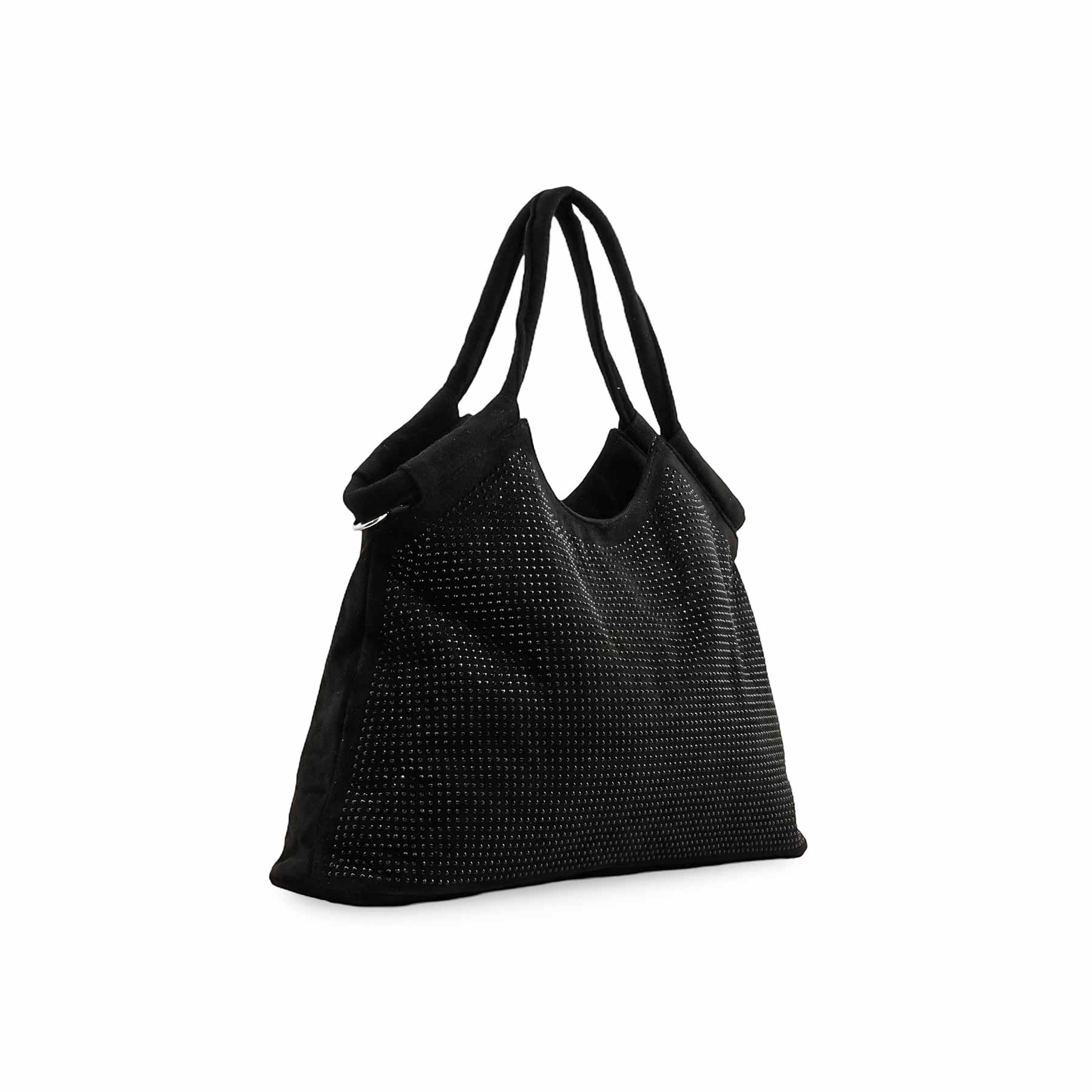 Black Fancy Hand Bag For Women P36206 - Image 2