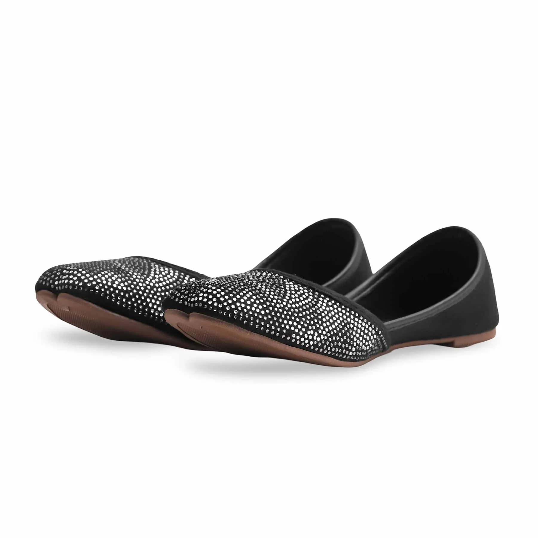 Black Fancy Khussa EC8506 - Image 3