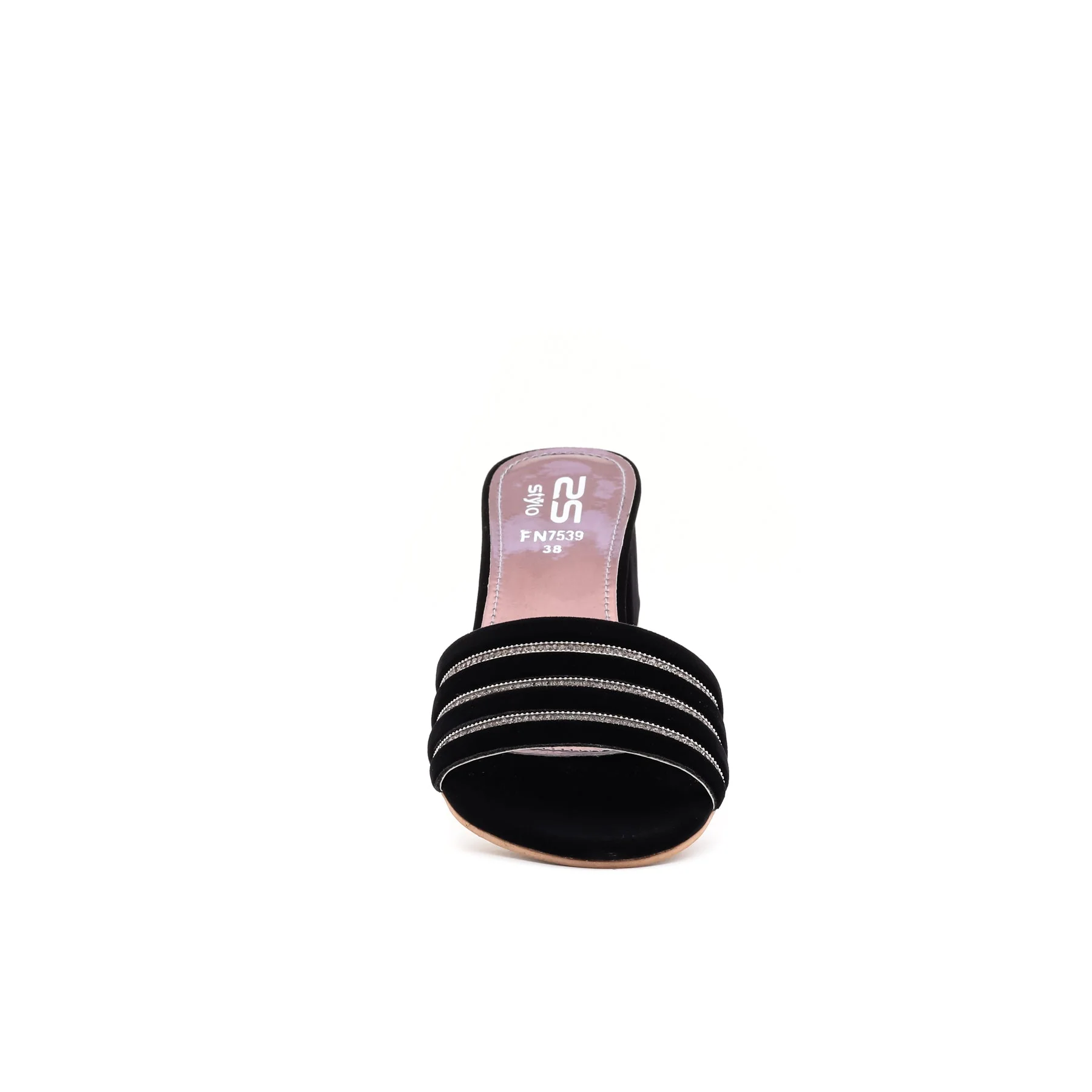 Black Fancy Slipper FN7539 - Image 3