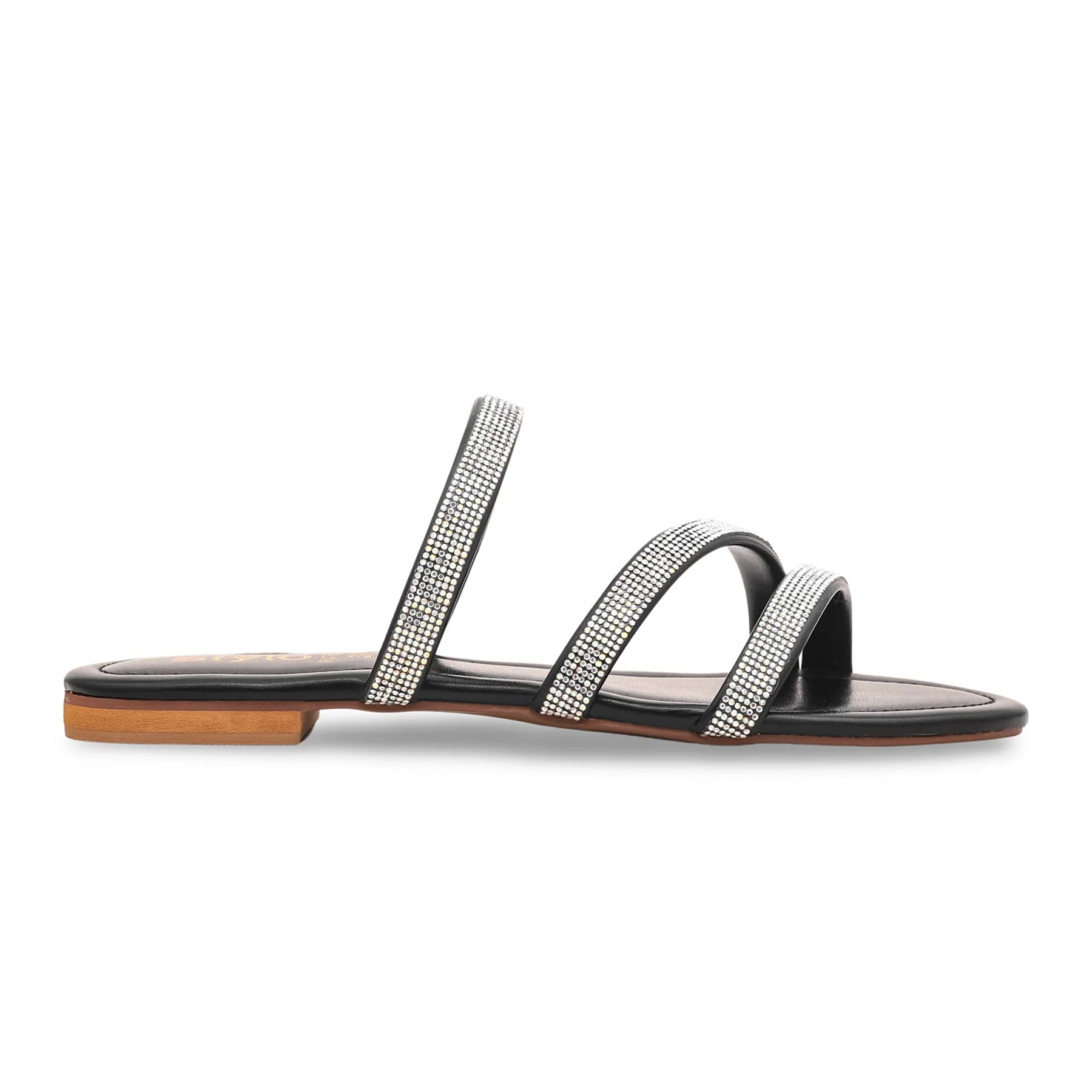 Black Fancy Slipper FN7697 - Image 2