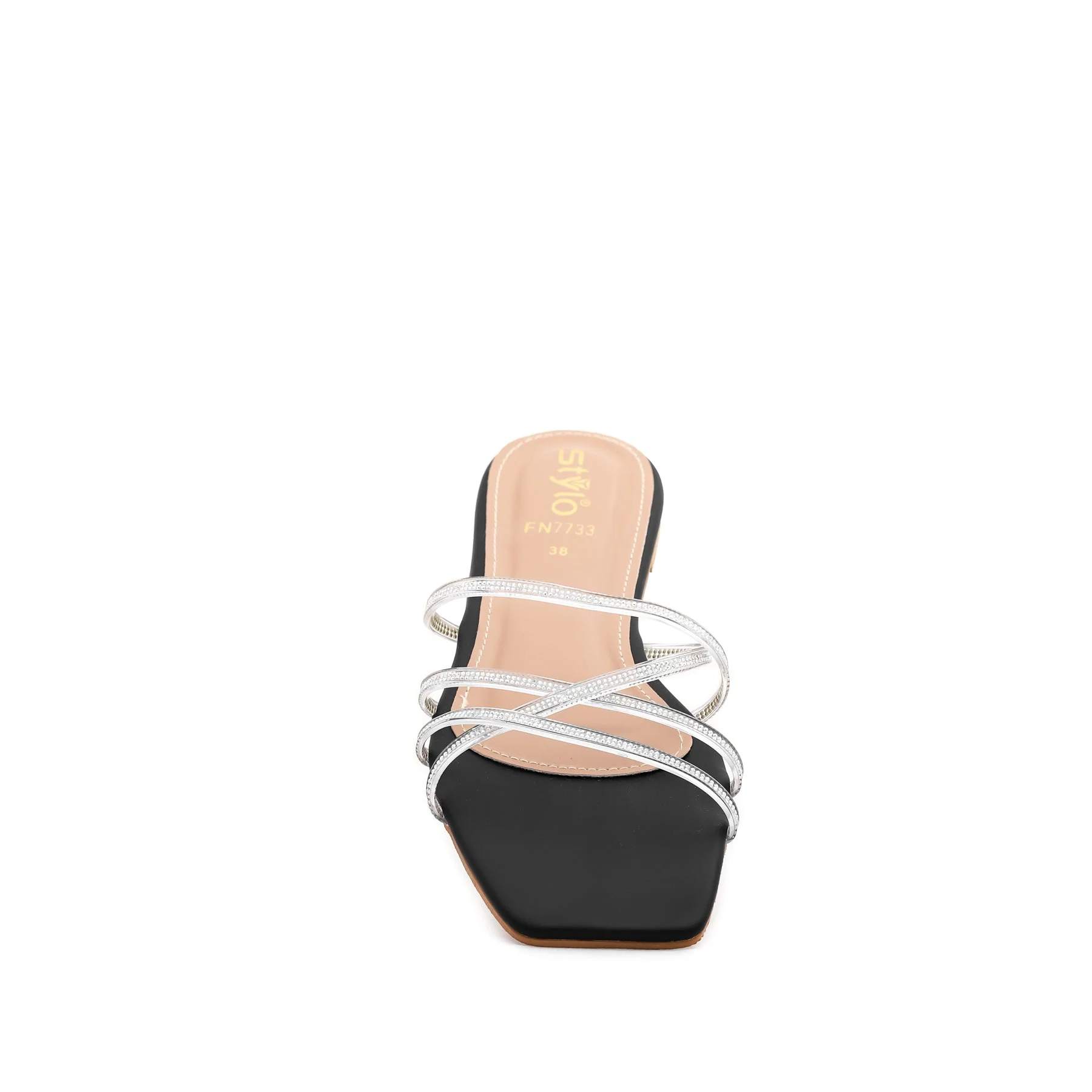 Black Fancy Slipper FN7733 - Image 3