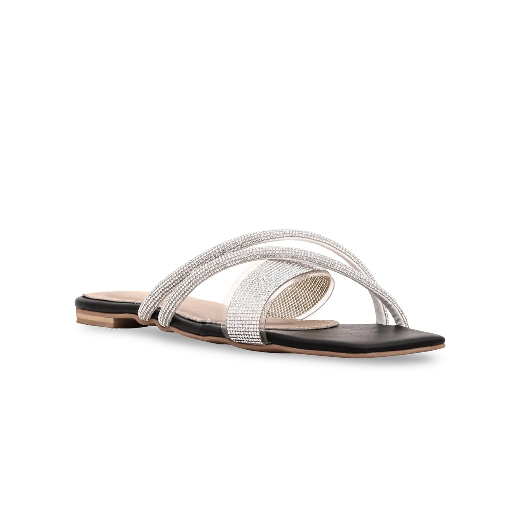 Black Fancy Slipper FN7734 - Image 2