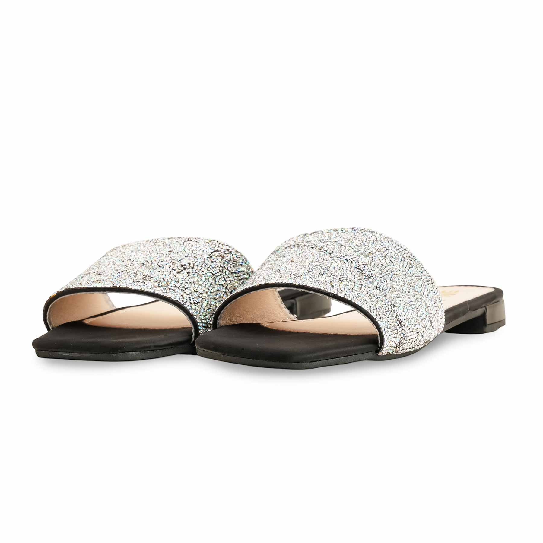 Black Fancy Slipper FN7784 - Image 2