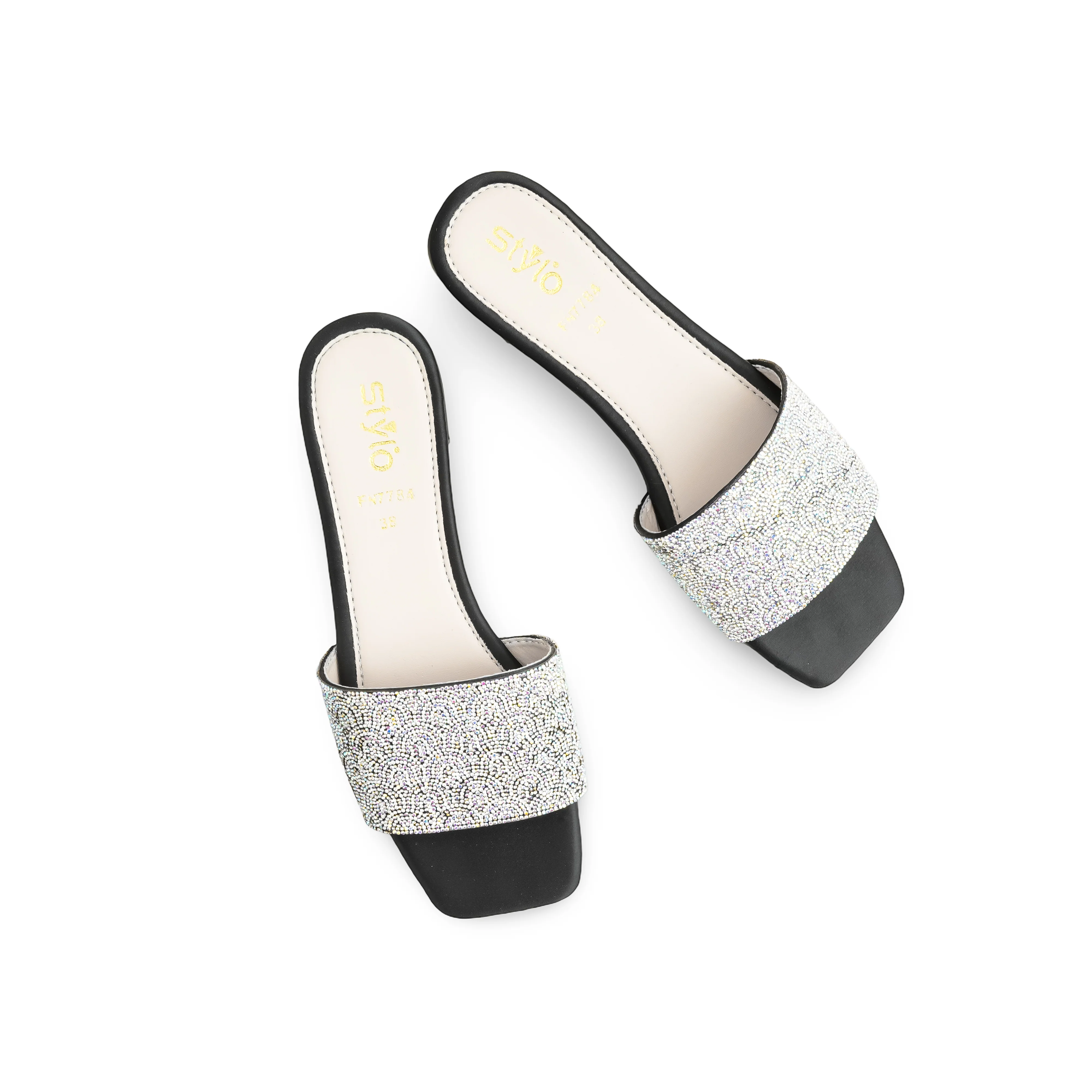 Black Fancy Slipper FN7784 - Image 4