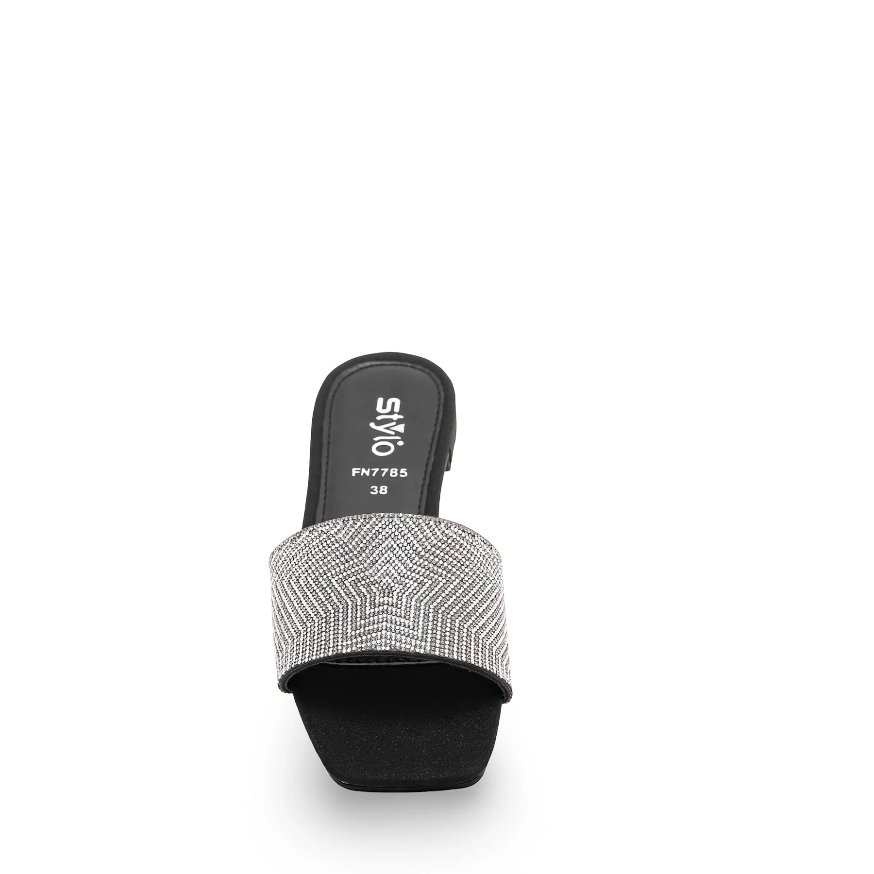 Black Fancy Slipper FN7785 - Image 3