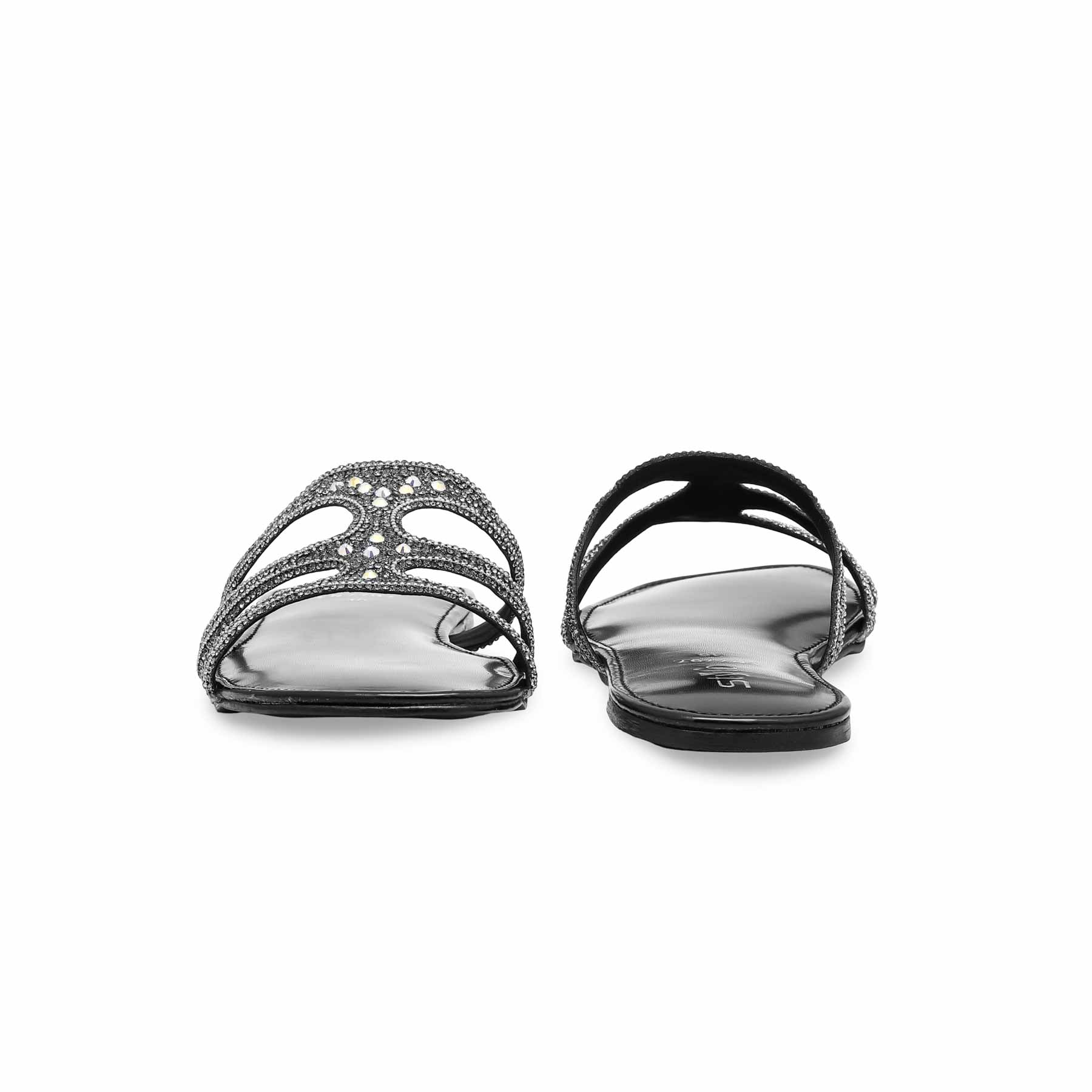 Black Fancy Slipper FN7797 - Image 3