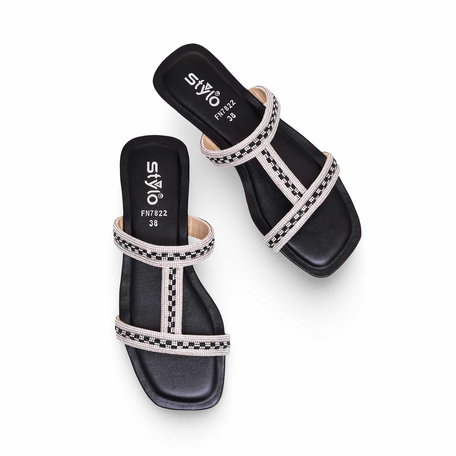 Black Fancy Slipper FN7822 - Image 4