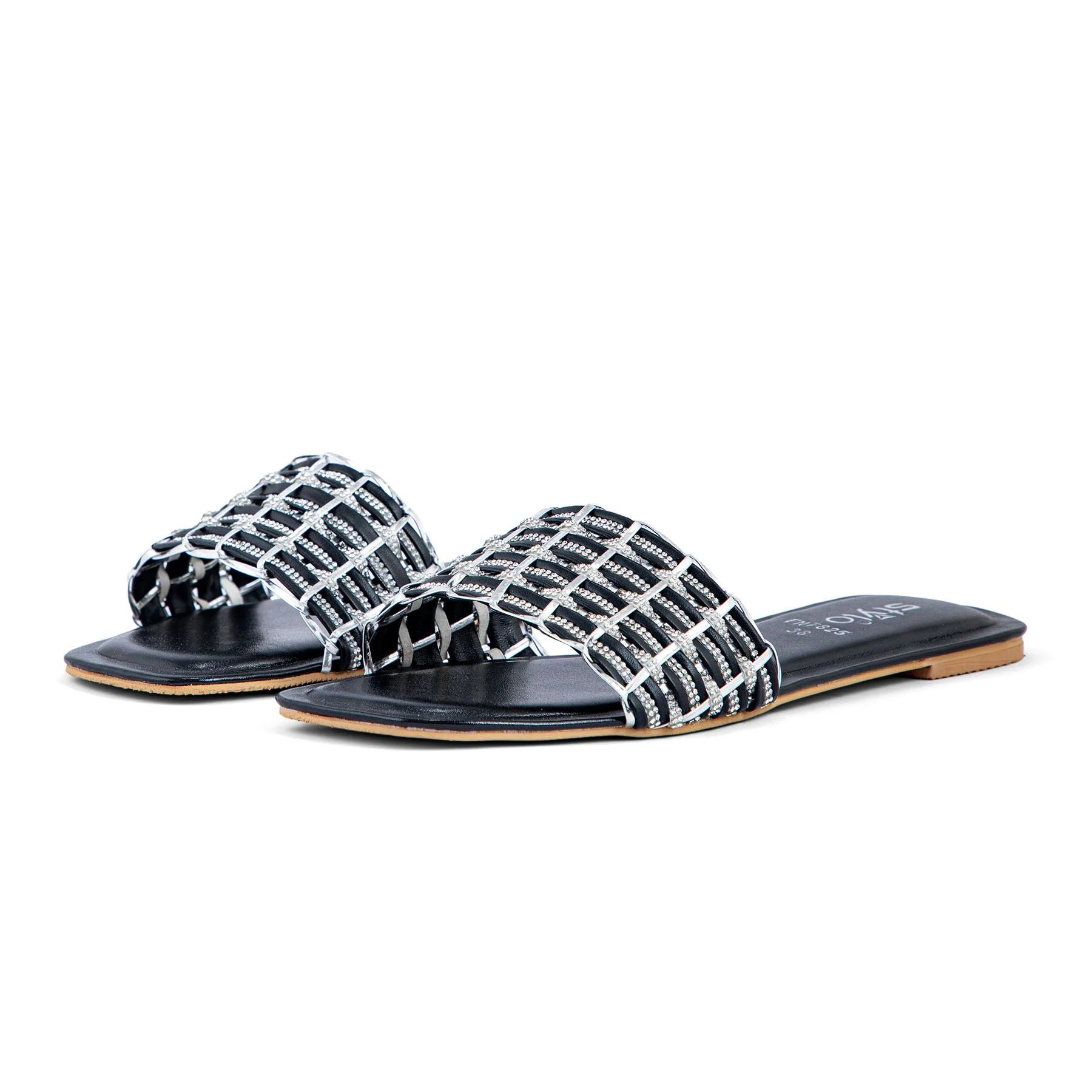 Black Fancy Slipper FN7825 - Image 3