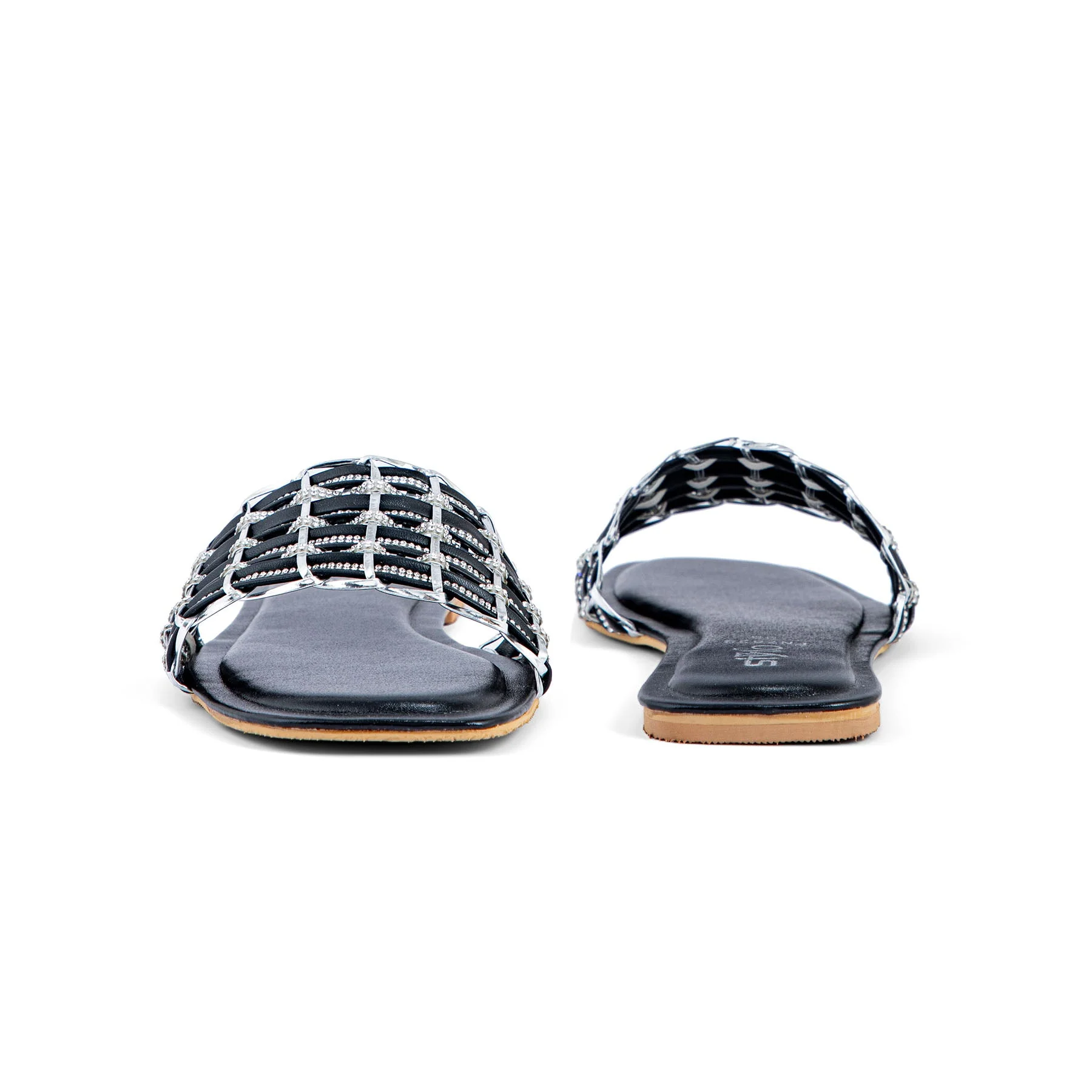 Black Fancy Slipper FN7825 - Image 4