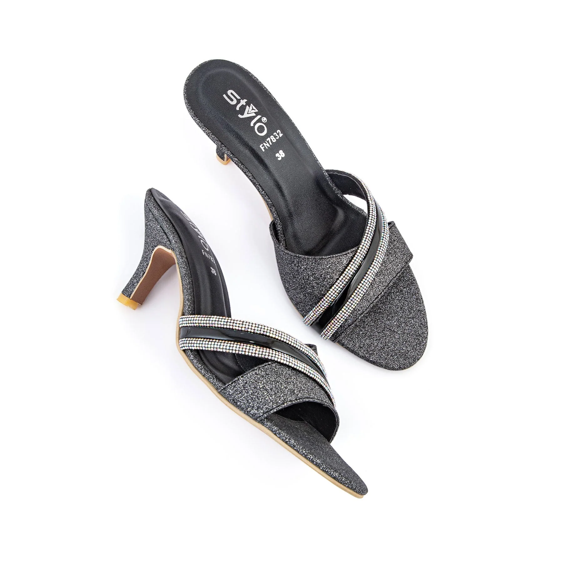 Black Fancy Slipper FN7832 - Image 5