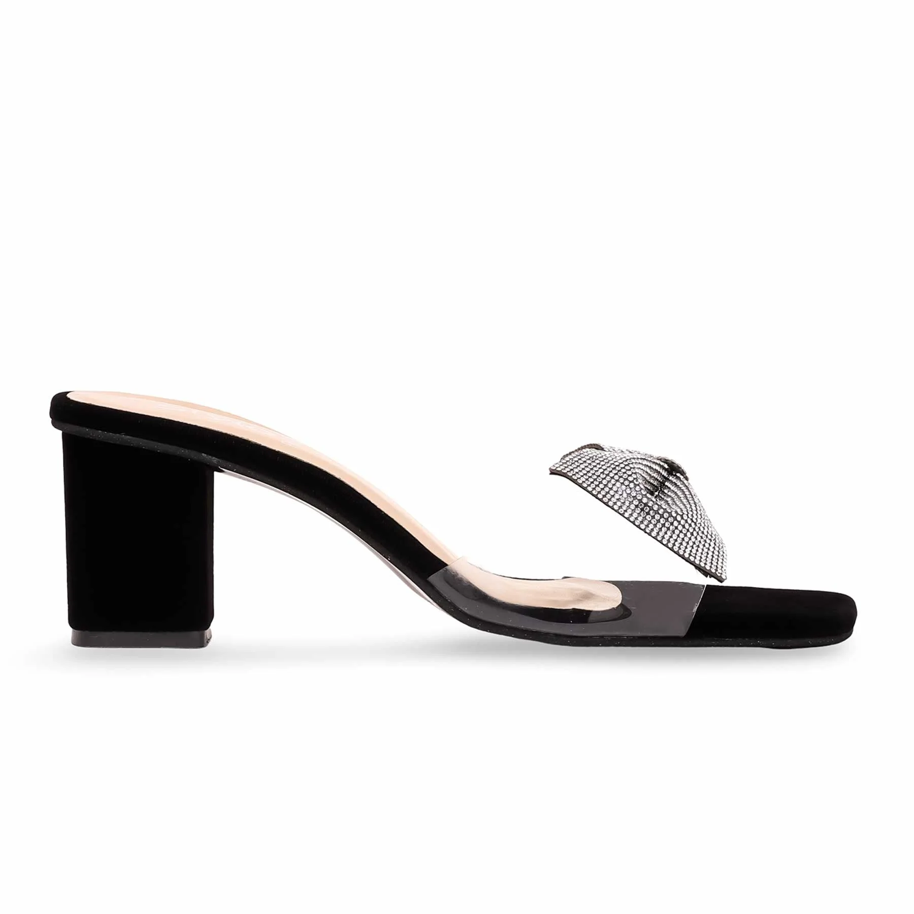 Black Fancy Slipper FN7864 - Image 2