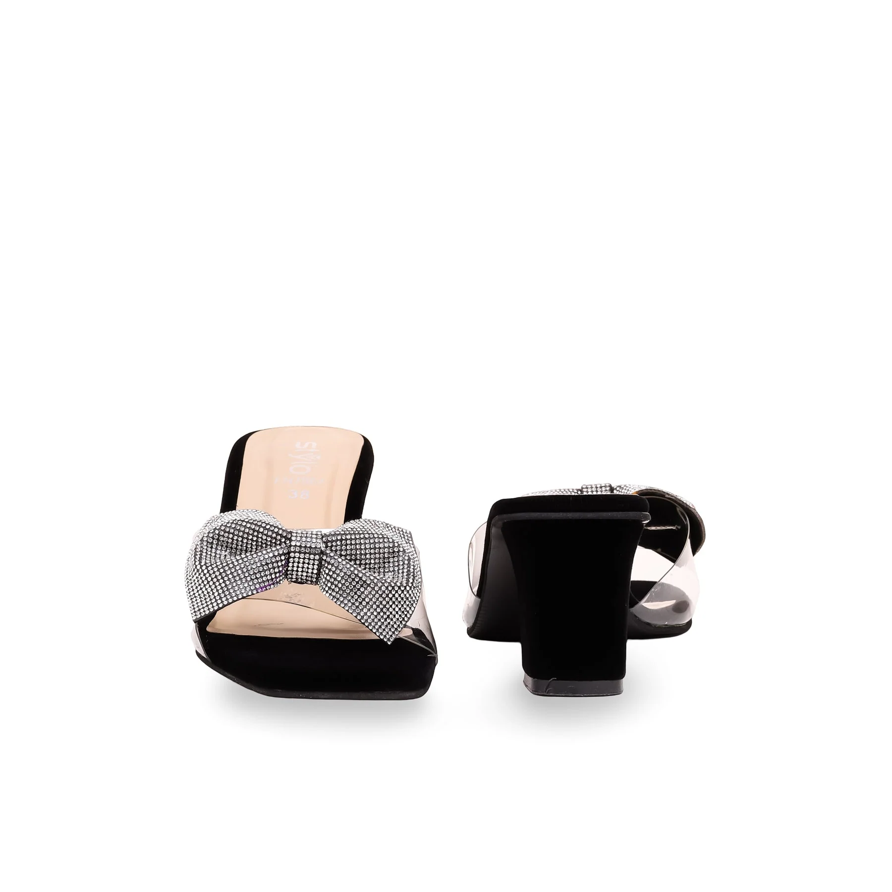 Black Fancy Slipper FN7864 - Image 4