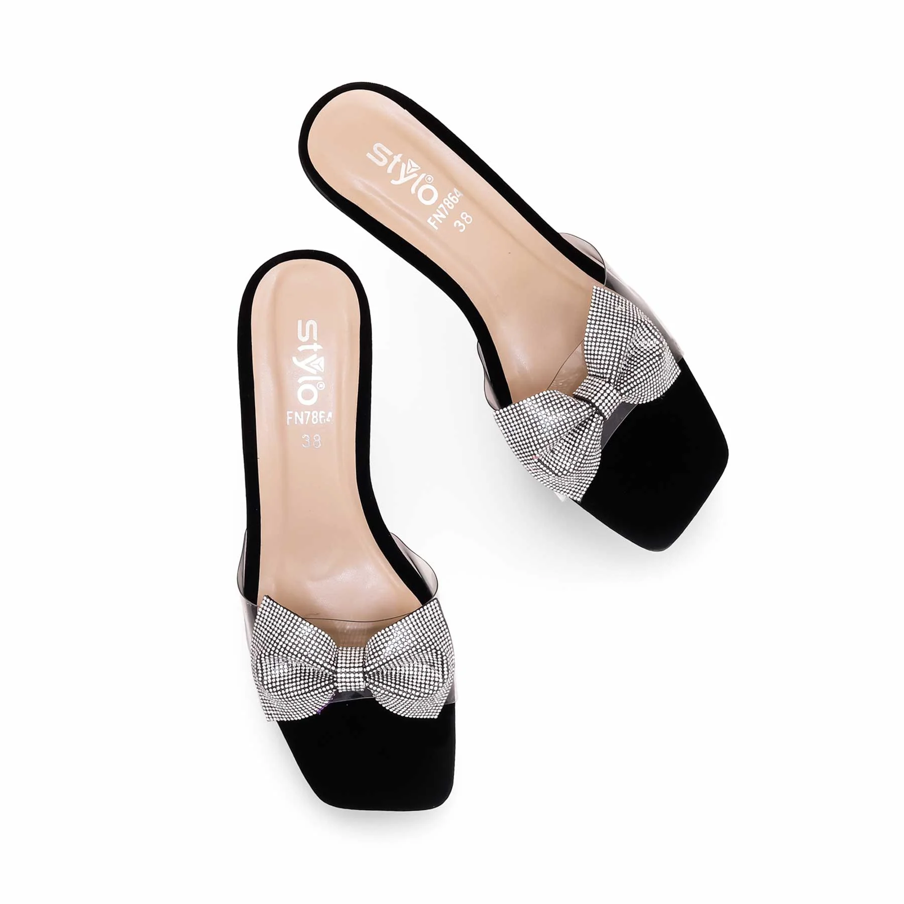 Black Fancy Slipper FN7864 - Image 5