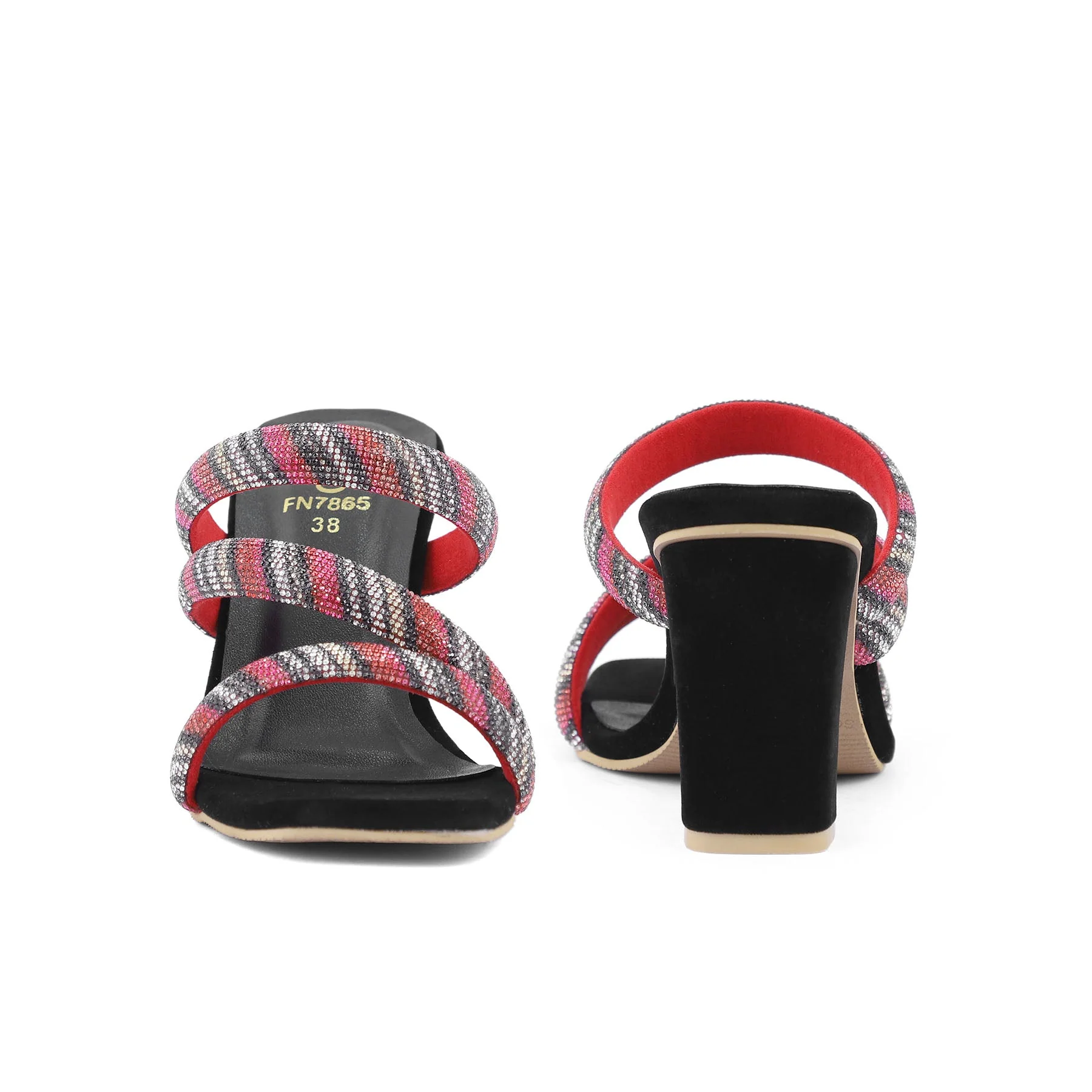 Black Fancy Slipper FN7865 - Image 4