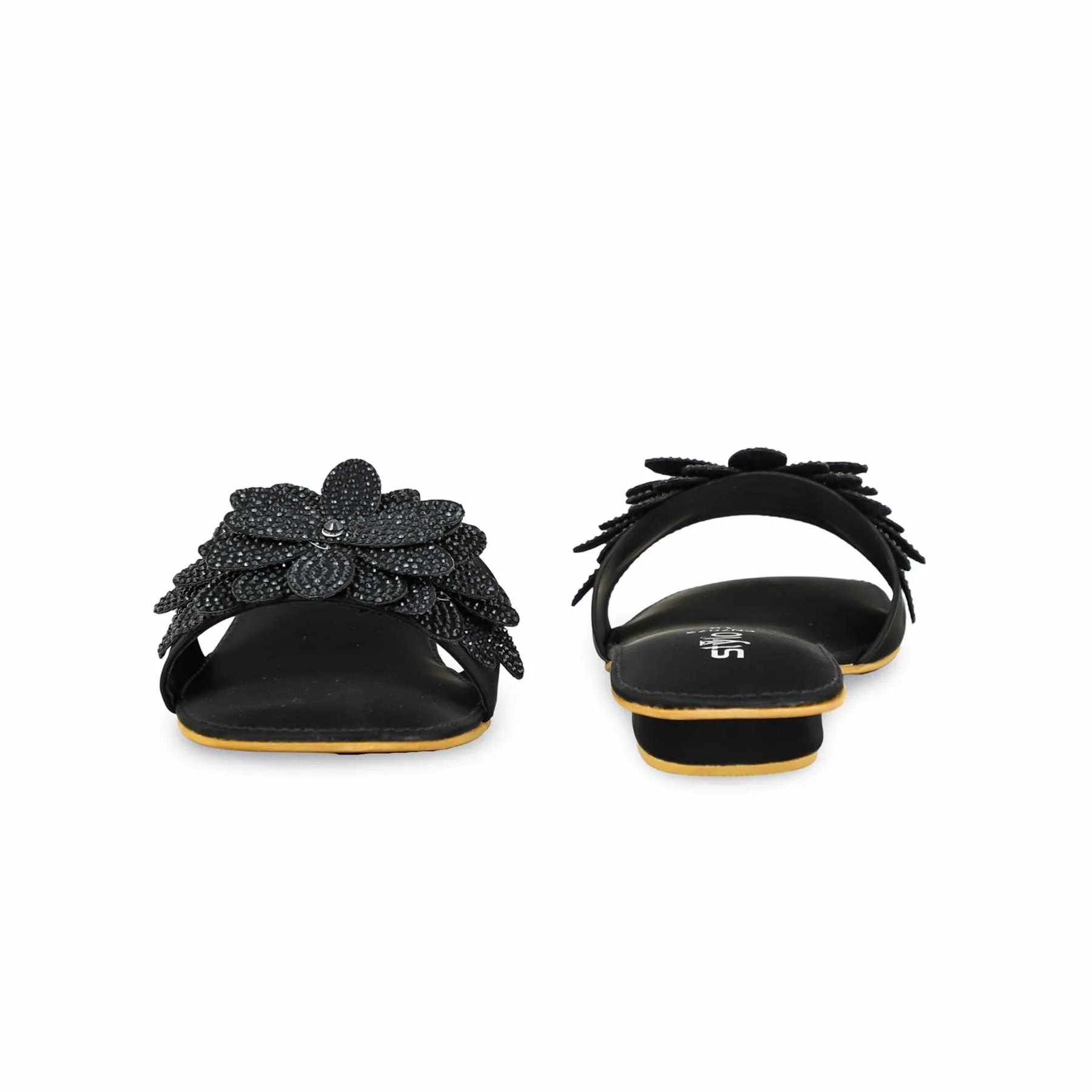 Black Fancy Slipper FN7873 - Image 3