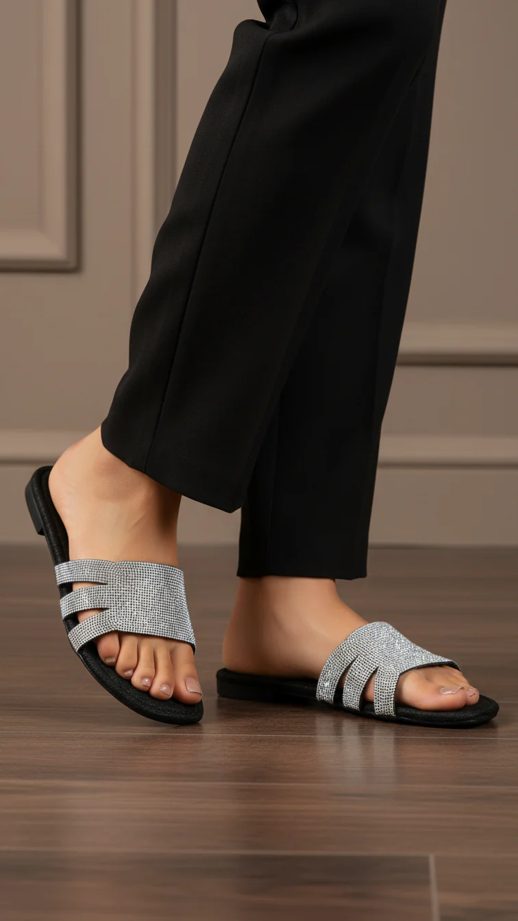 Black Fancy Slipper FN7878