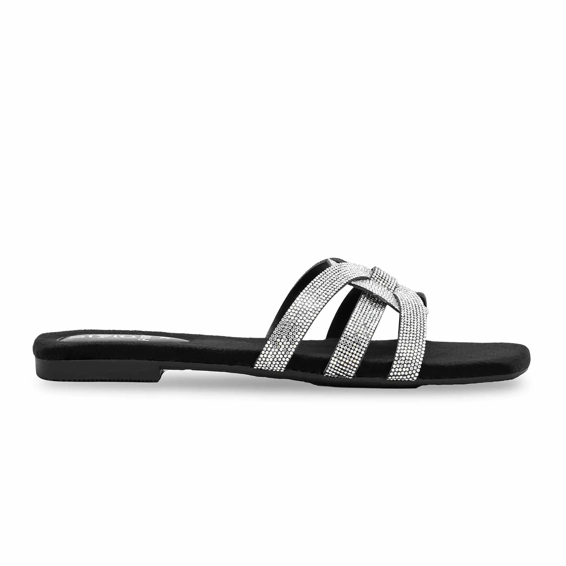 Black Fancy Slipper FN7880 - Image 2