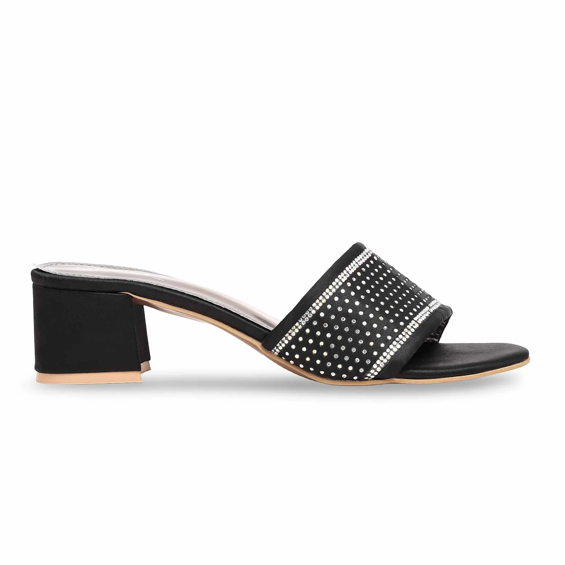 Black Fancy Slipper FN7890 - Image 2