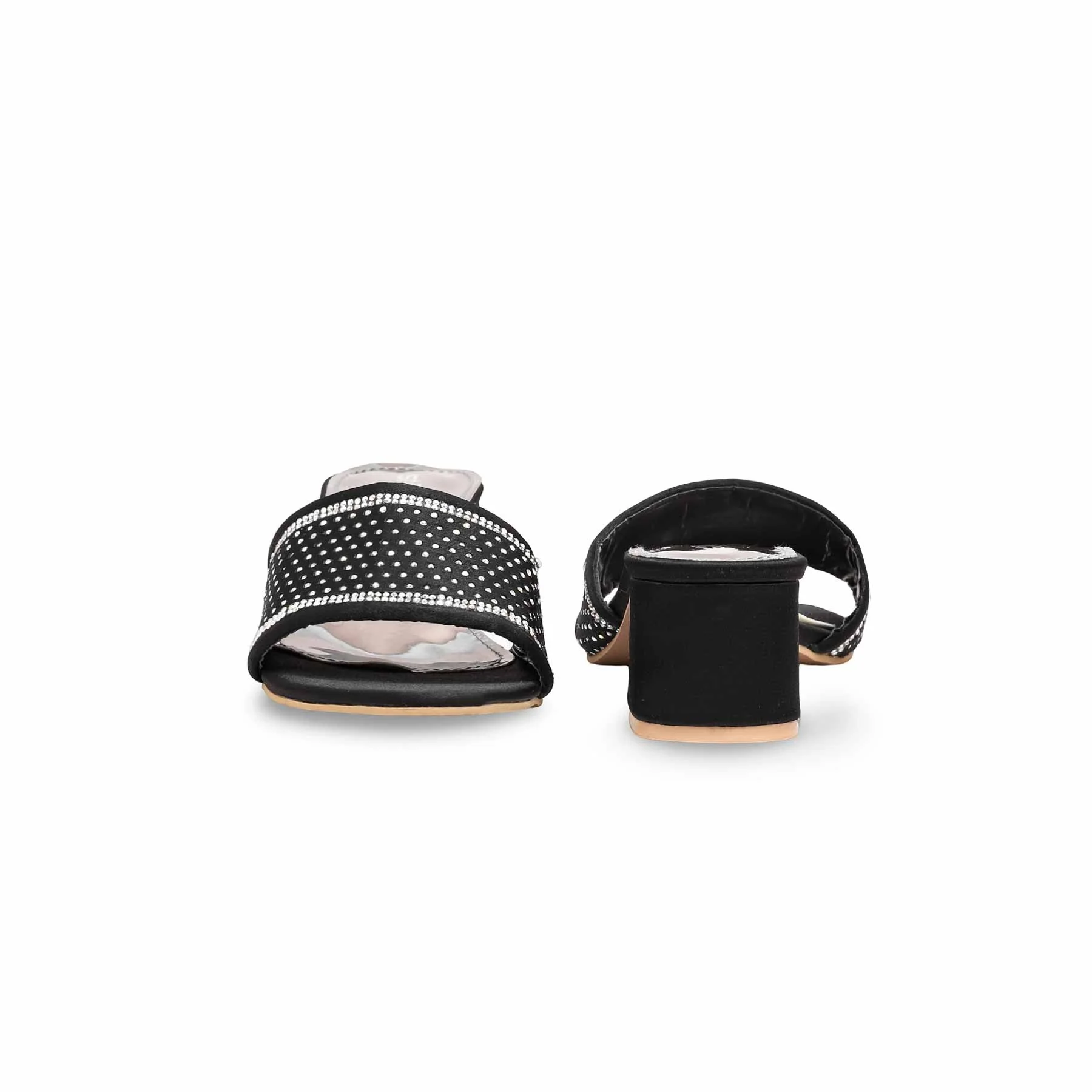 Black Fancy Slipper FN7890 - Image 4