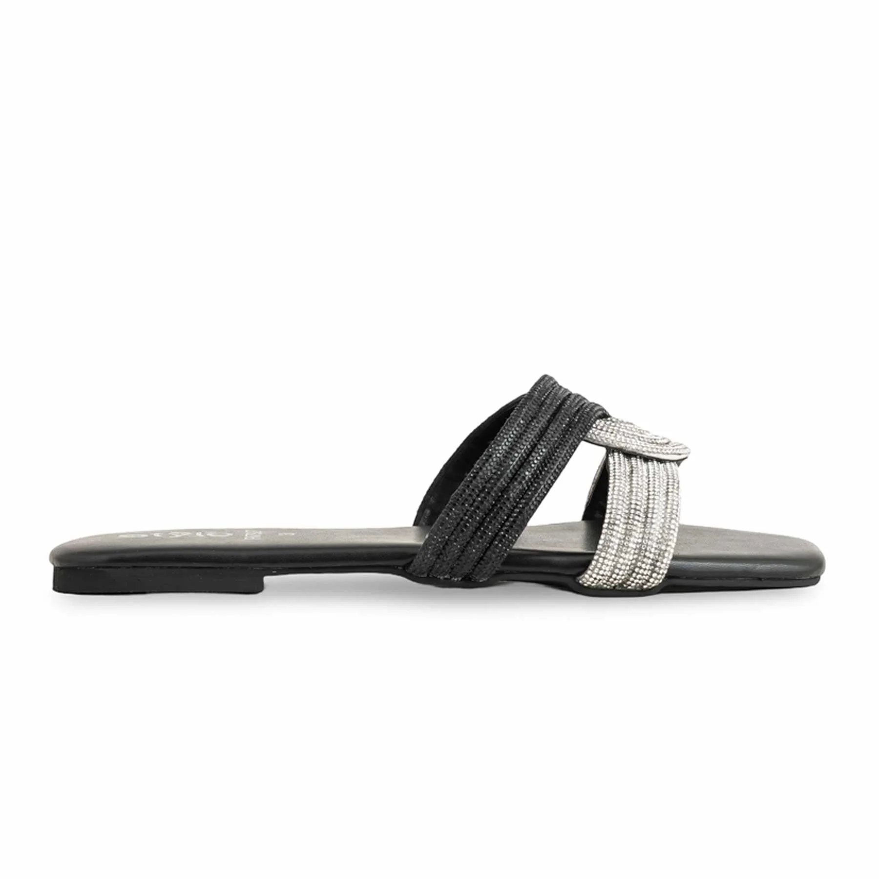 Black Fancy Slipper FN7927 - Image 2