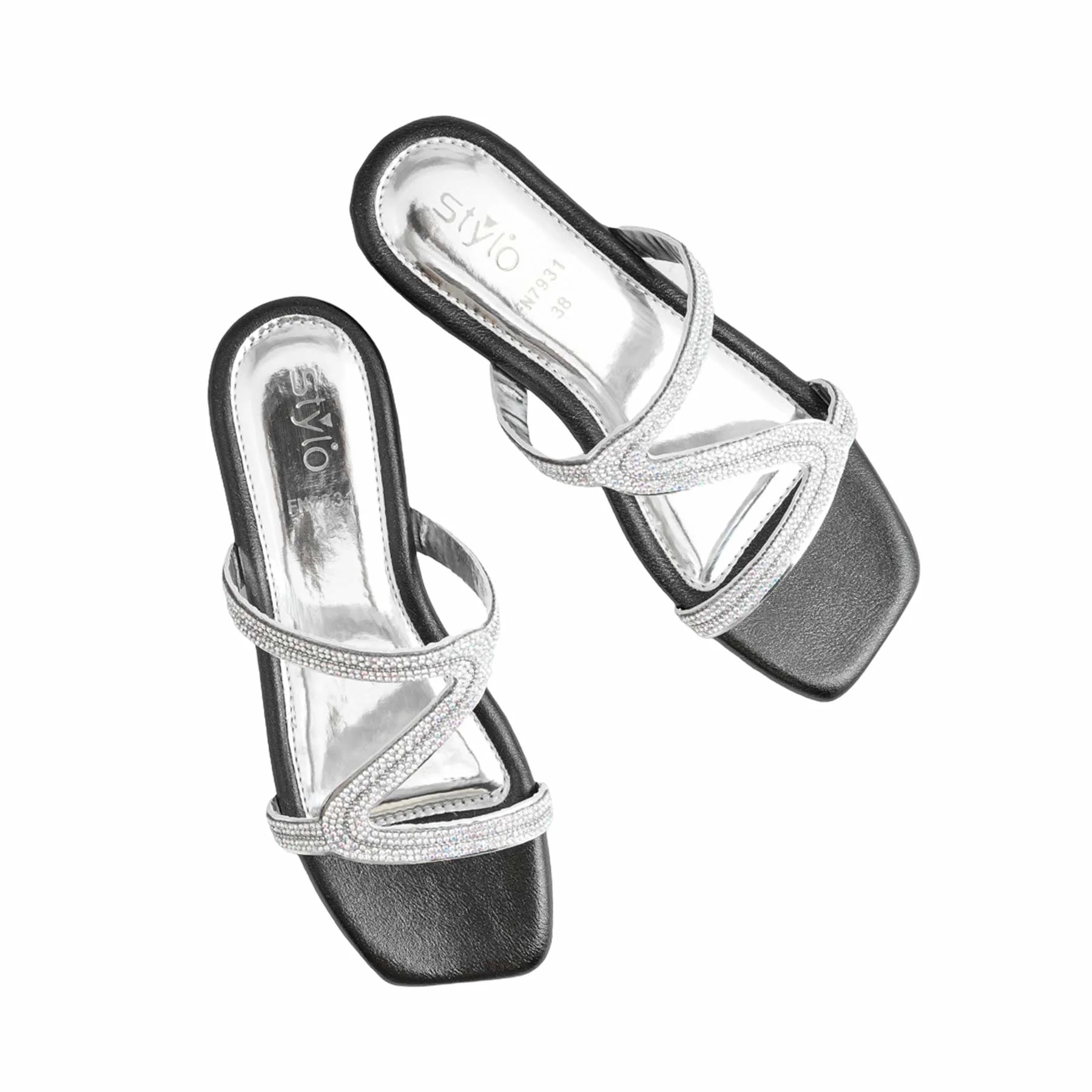 Black Fancy Slipper FN7931 - Image 5