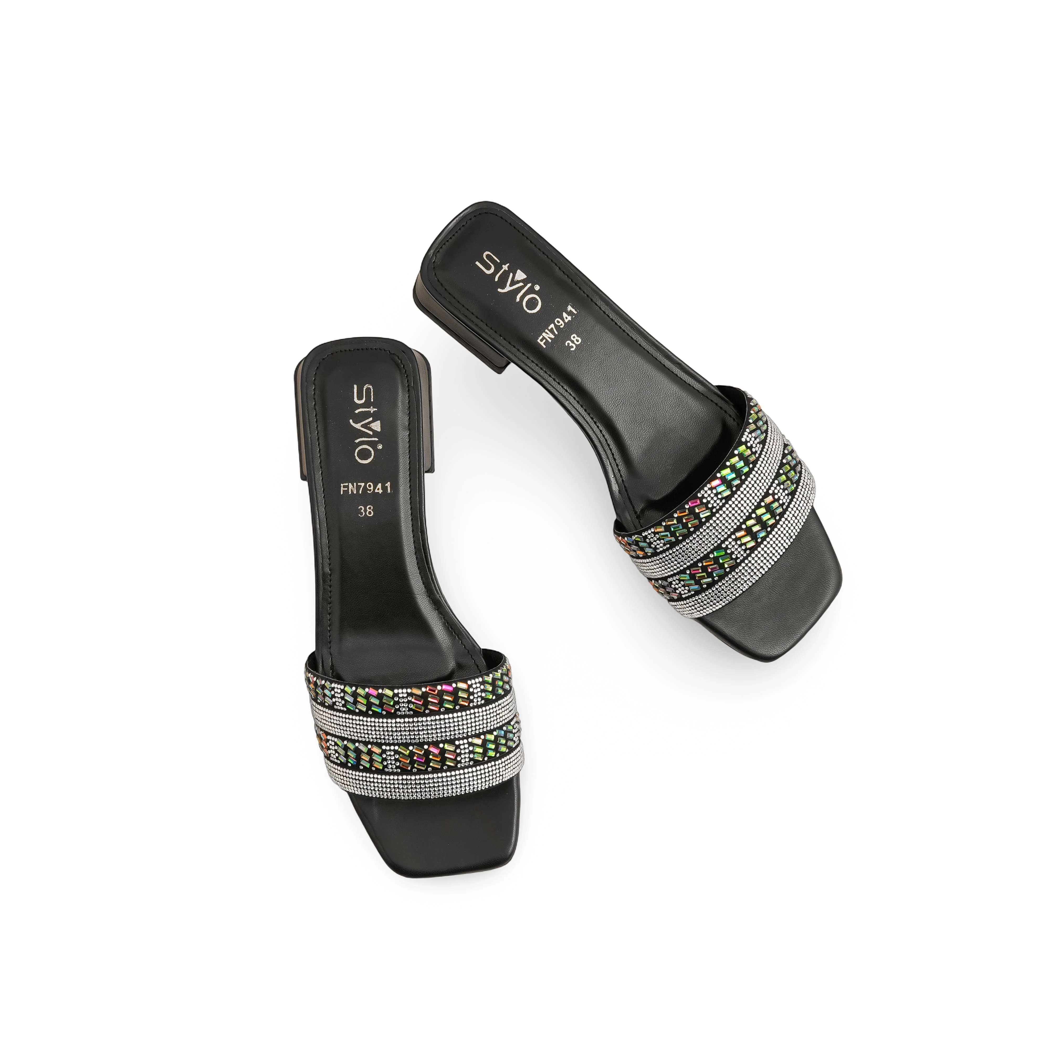 Black Fancy Slipper FN7941 - Image 5