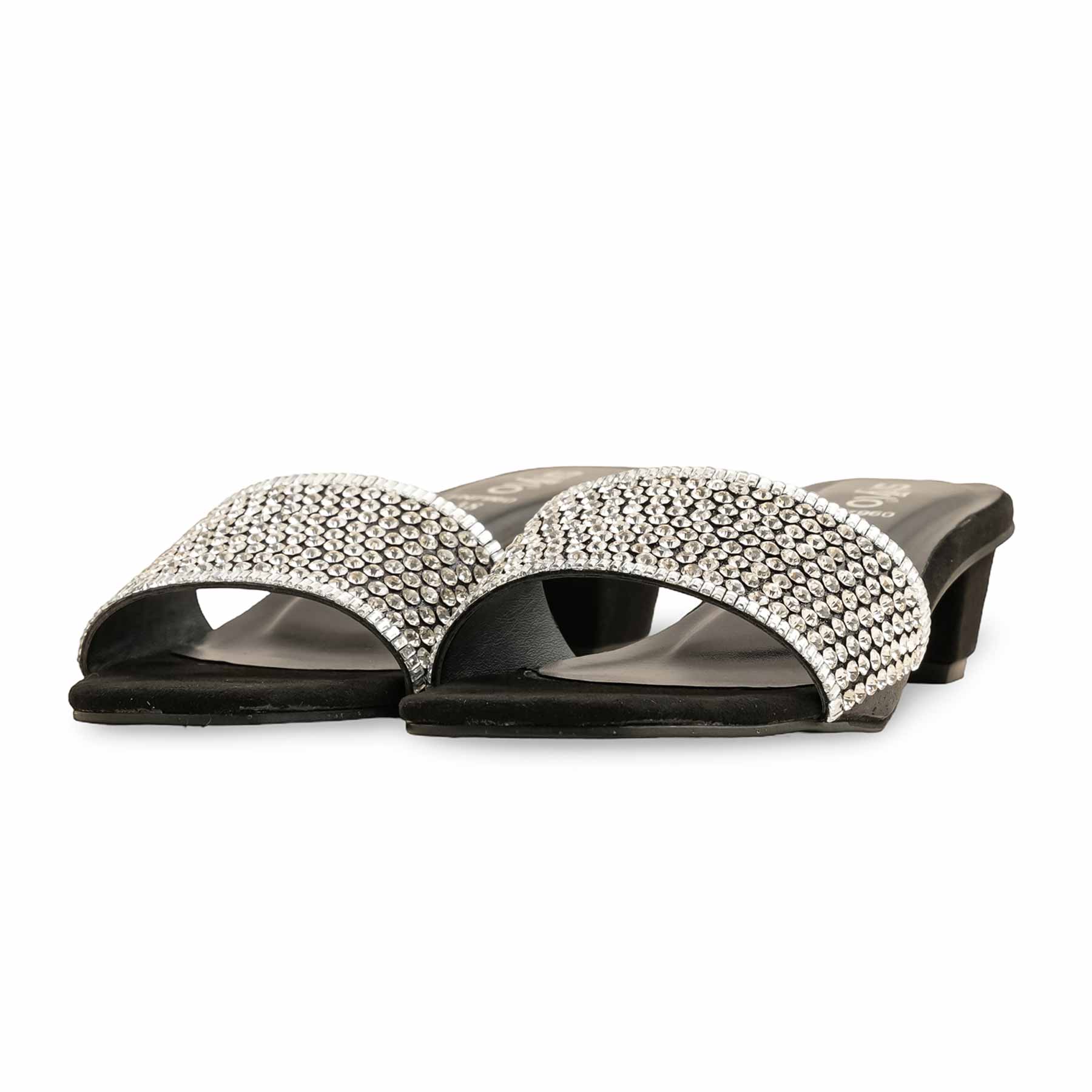Black Fancy Slipper FN7960 - Image 3