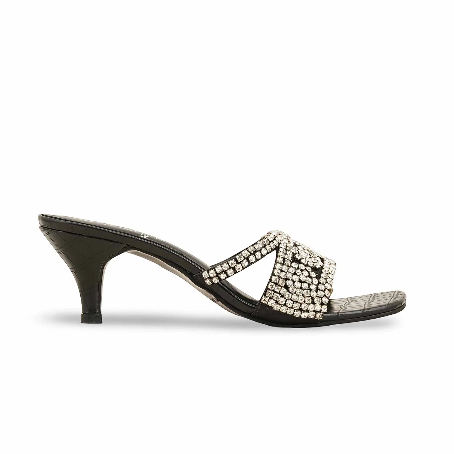 Black Fancy Slipper FN7962 - Image 2