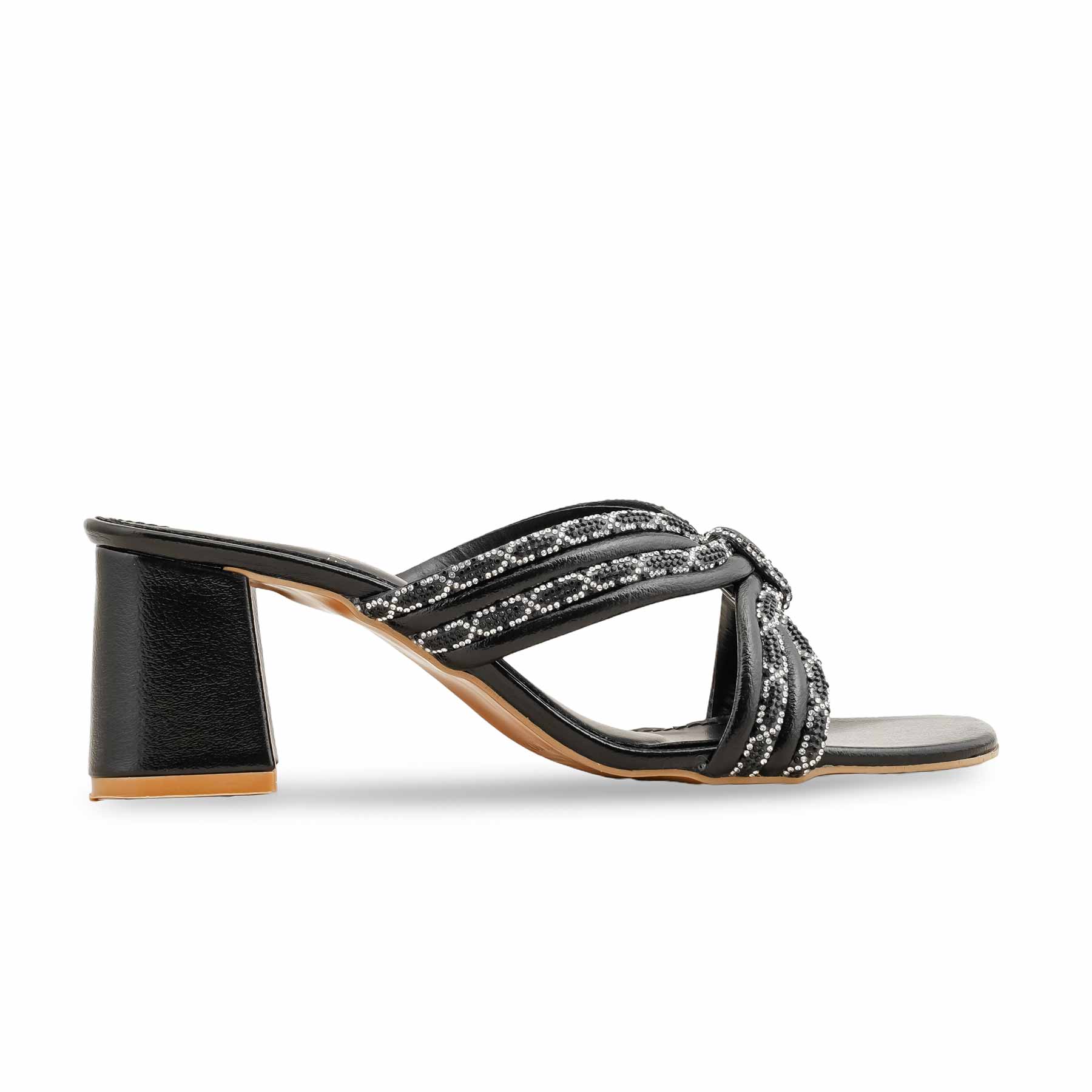 Black Fancy Slipper FN7963 - Image 2