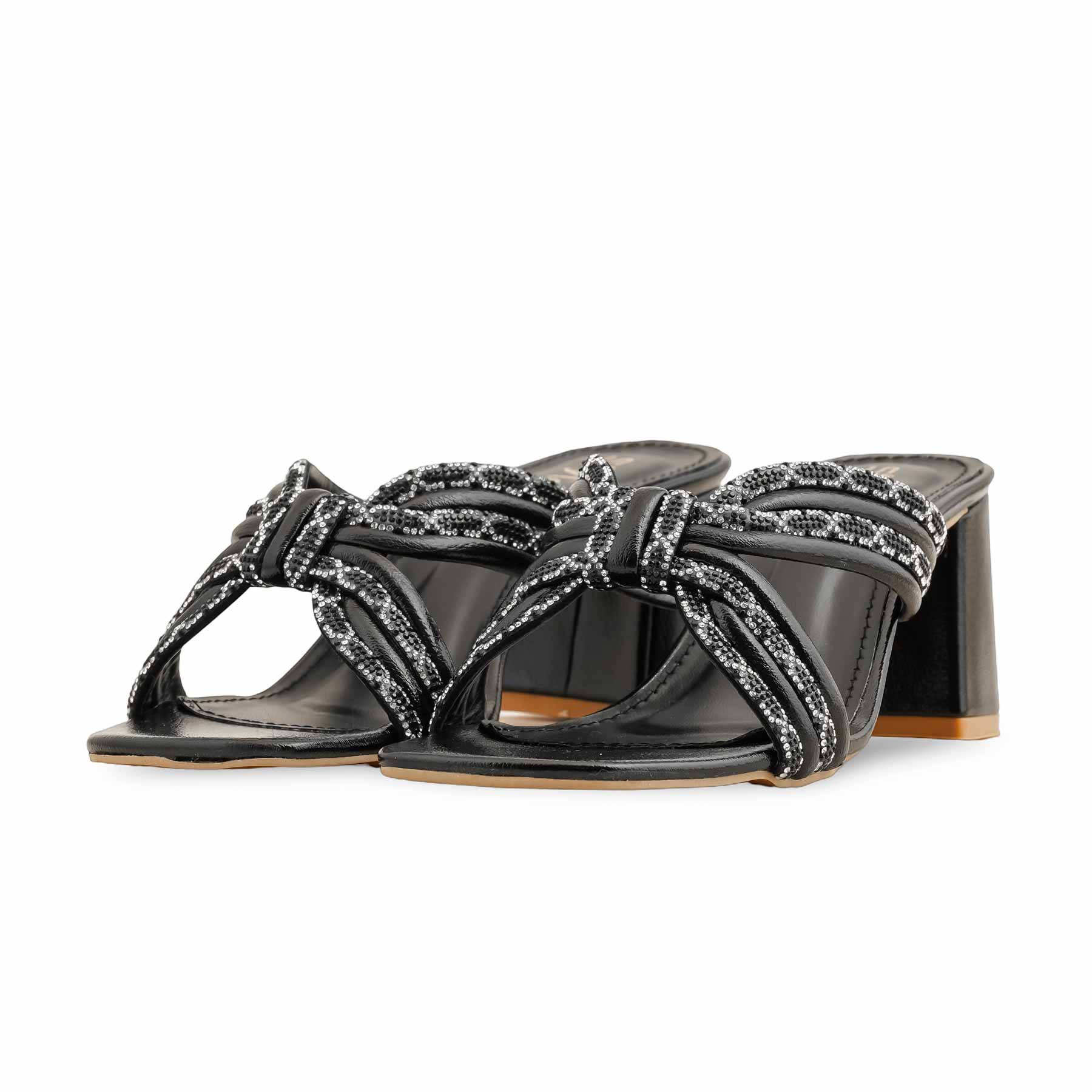 Black Fancy Slipper FN7963 - Image 3