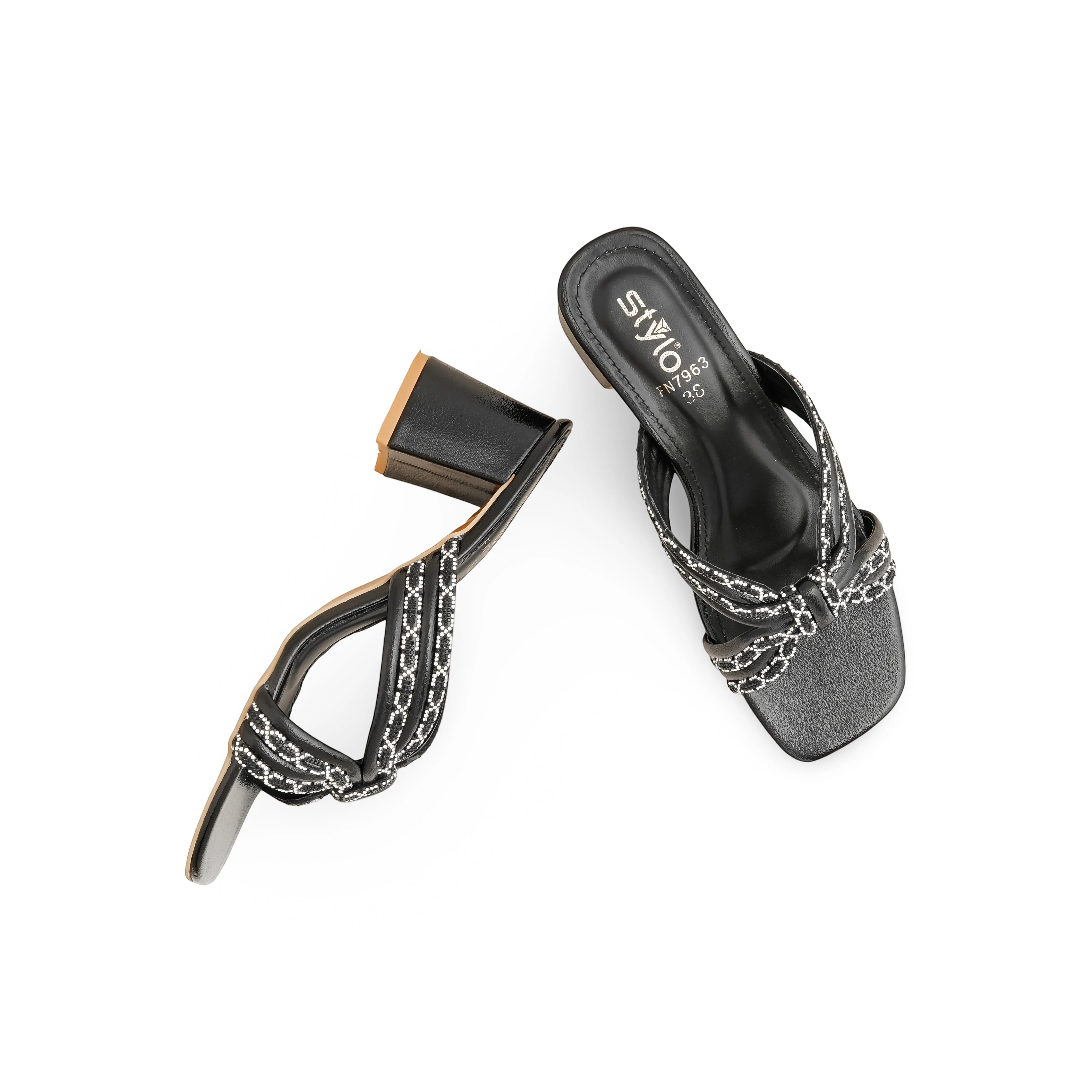 Black Fancy Slipper FN7963 - Image 5