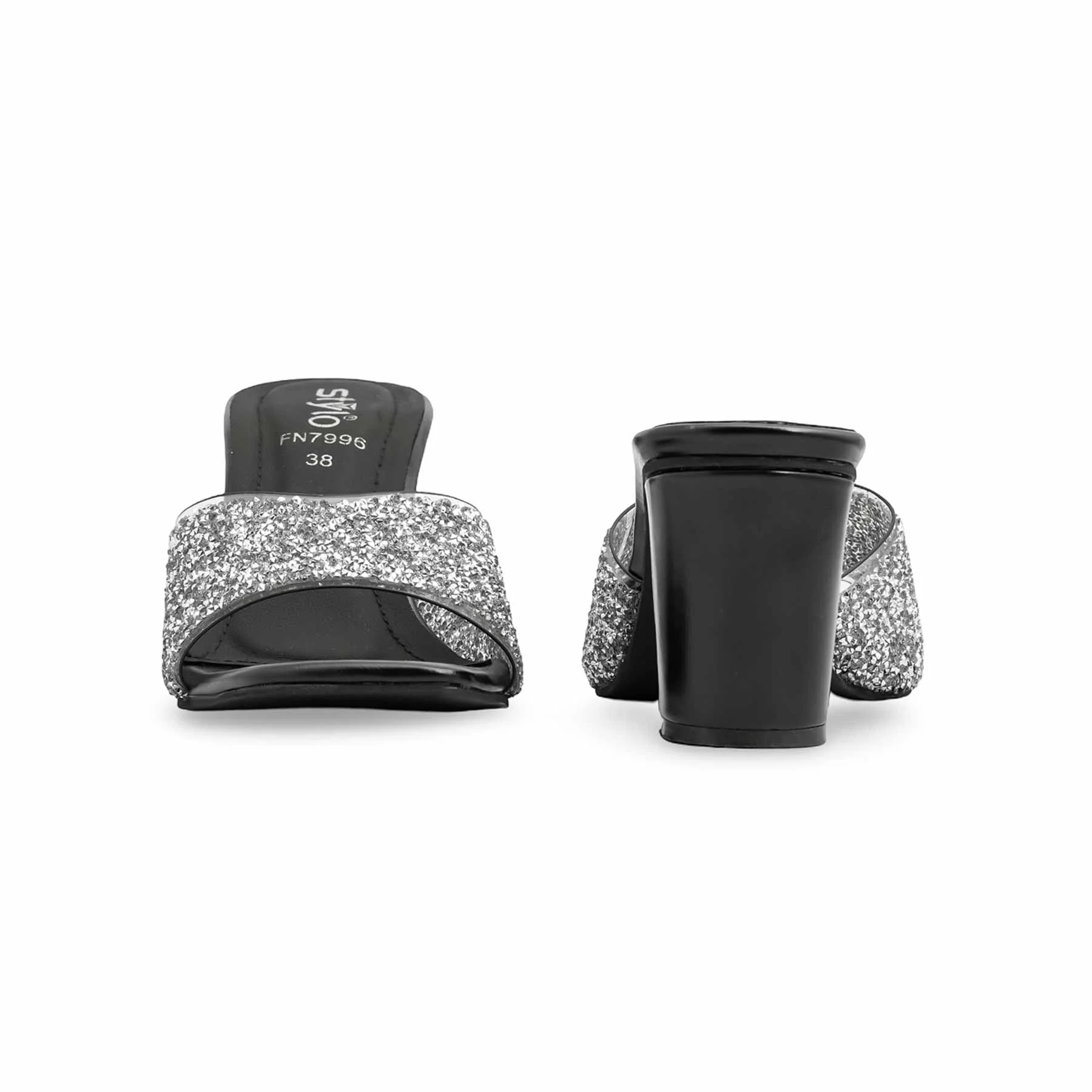 Black Fancy Slipper FN7996 - Image 4