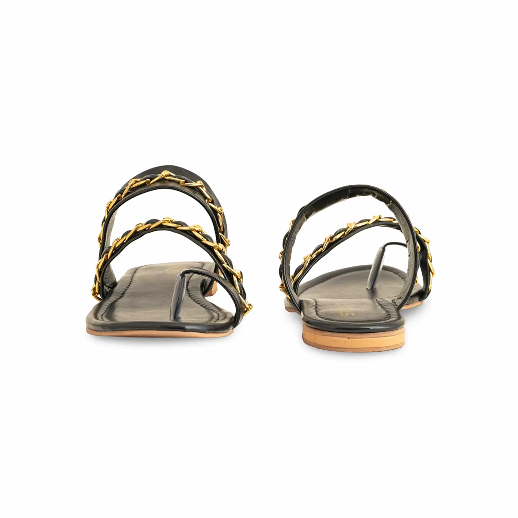 Black Formal Chappal For ladies FR0552 - Image 4