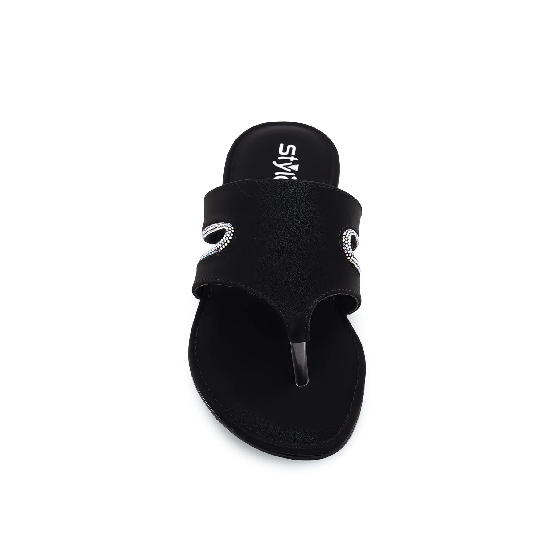 Black Formal Chappal FR0535 - Image 4