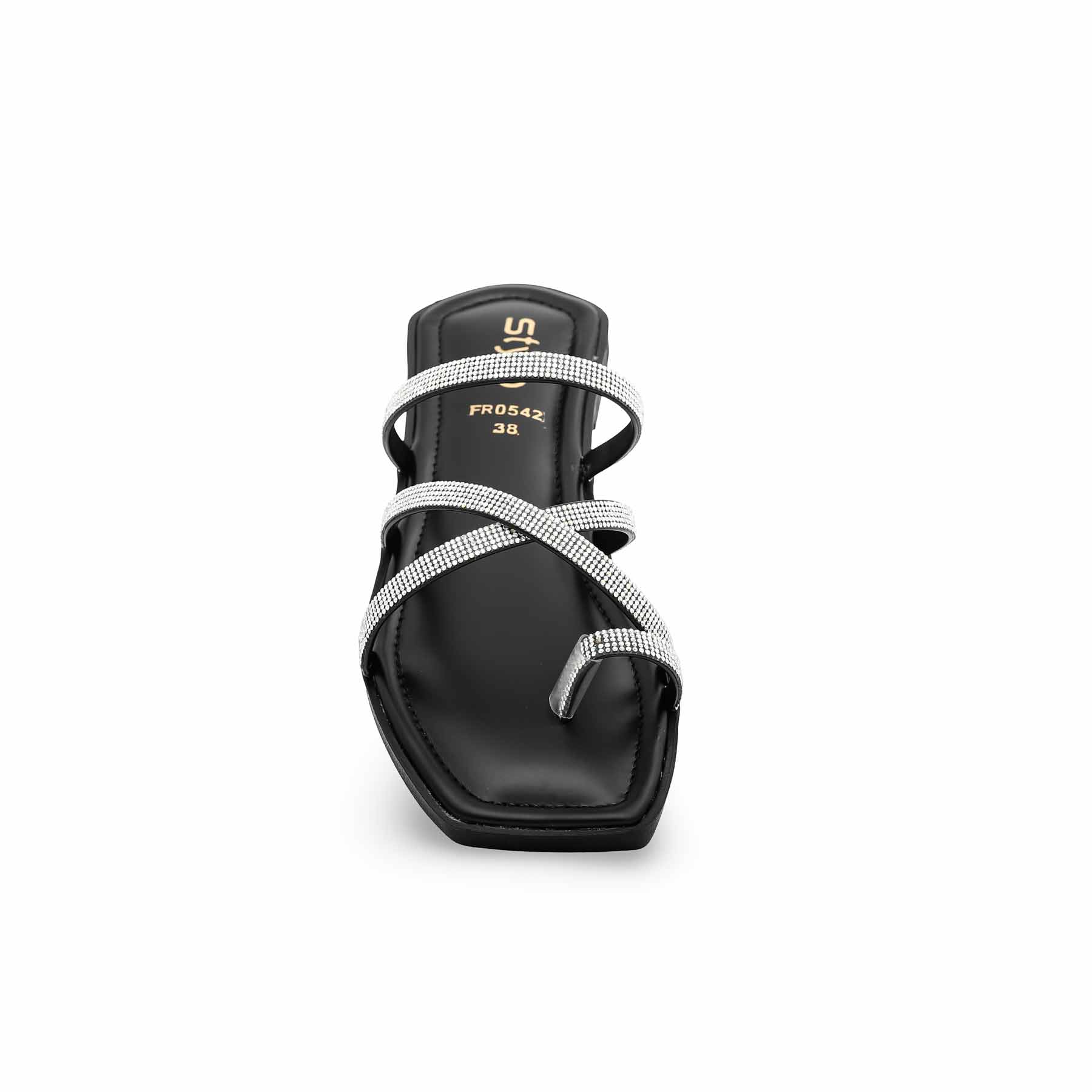 Black Formal Chappal FR0542 - Image 3