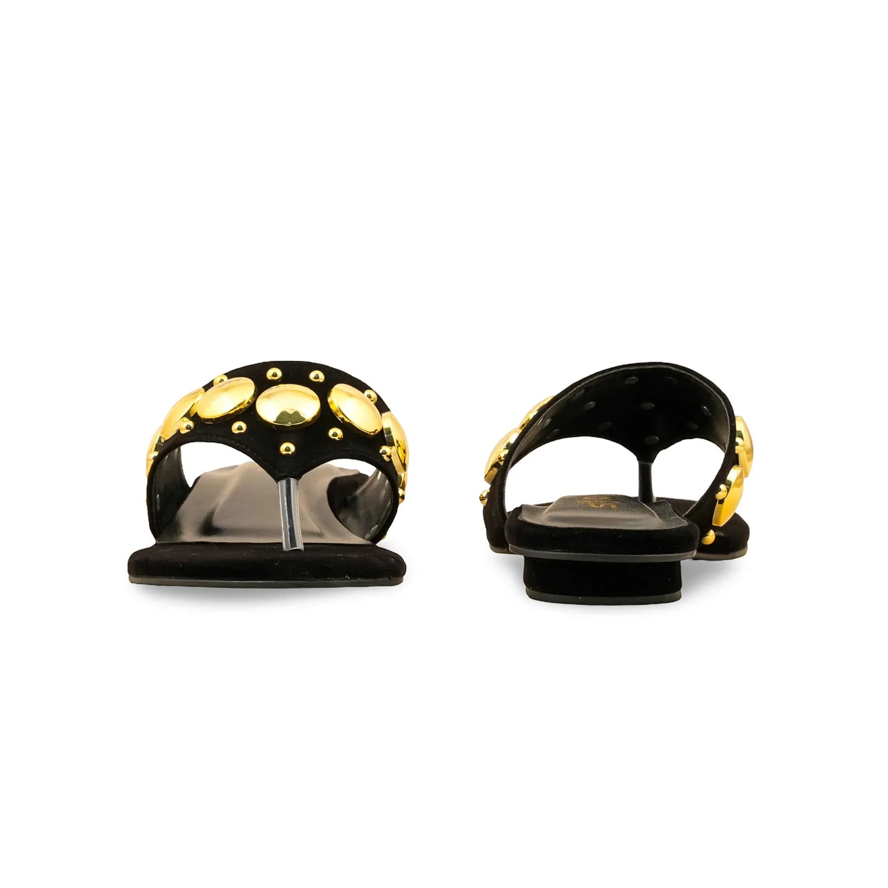 Black Formal Chappal FR0568 - Image 4