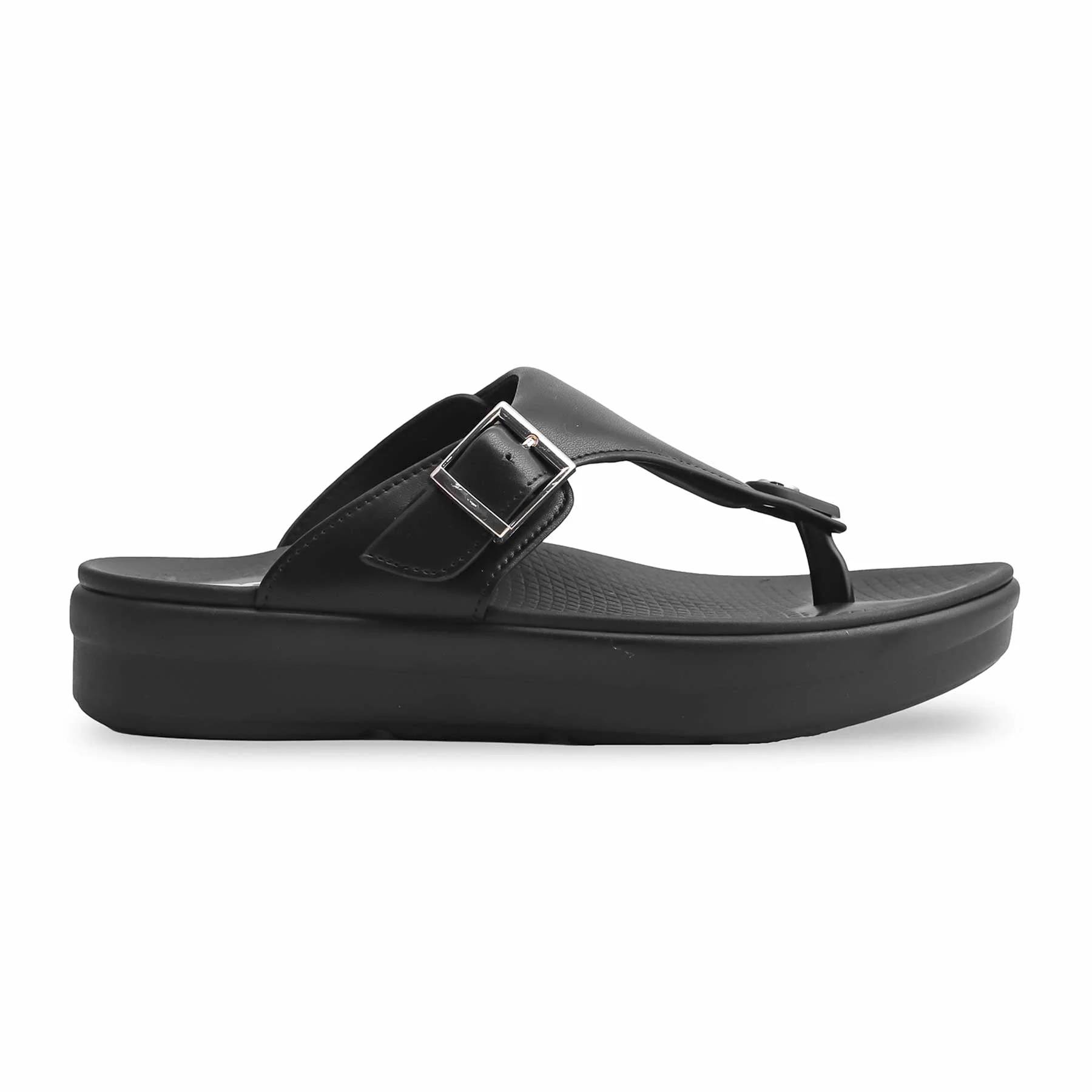 Black Formal Chappal PU0368 - Image 2