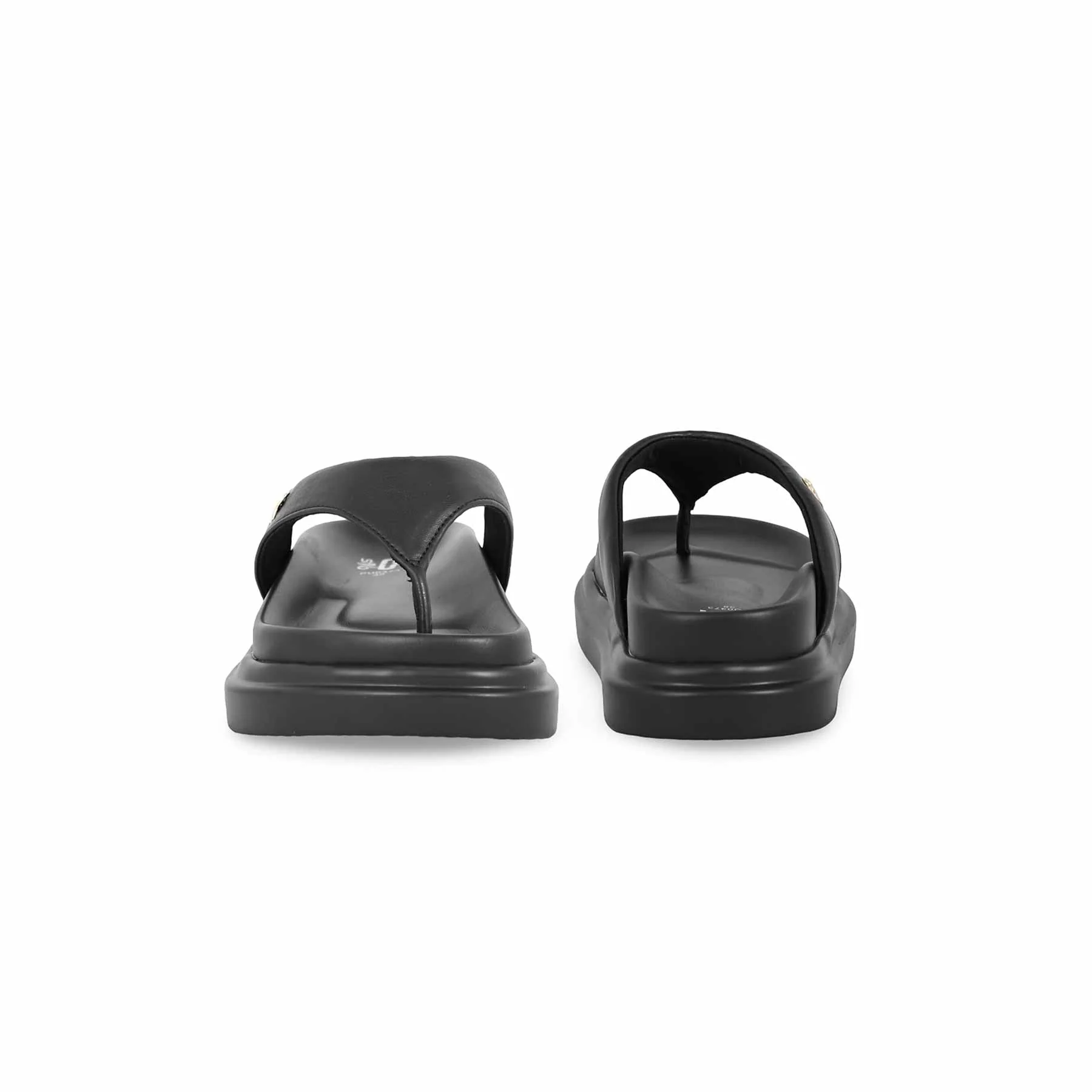 Black Formal Chappal PU0373 - Image 4