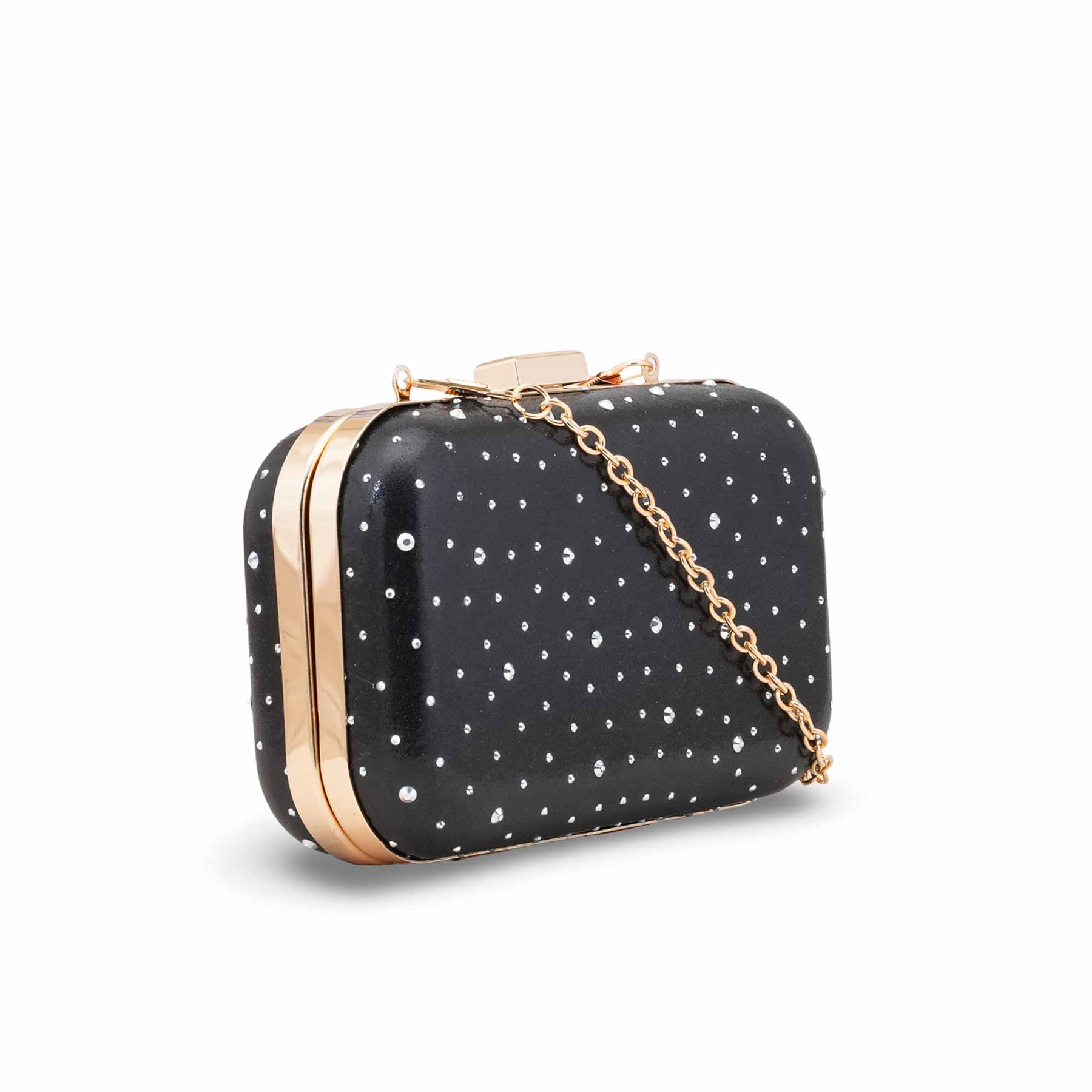 Black Formal Clutch For Ladies P15700 - Image 3