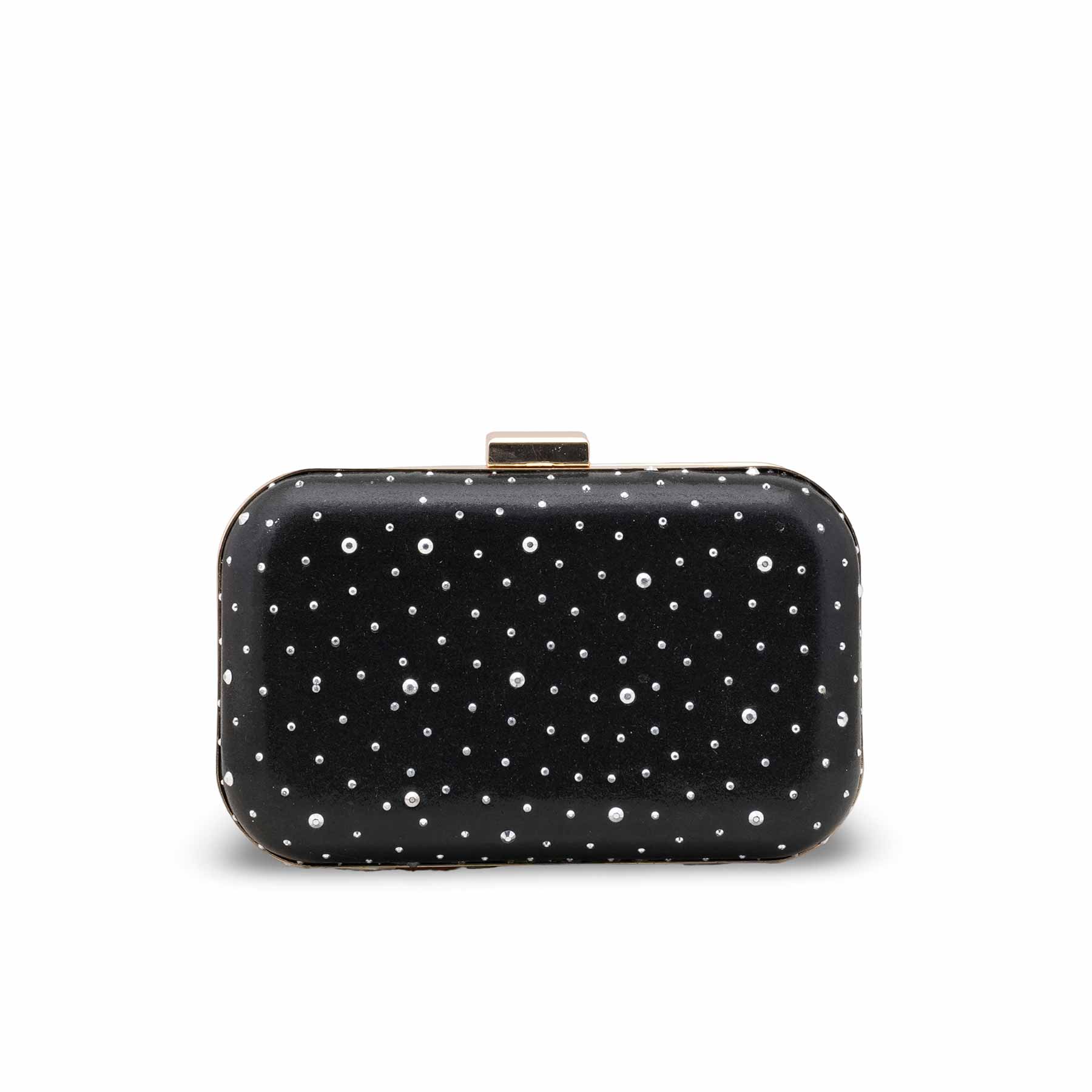 Black Formal Clutch For Ladies P15700 - Image 4