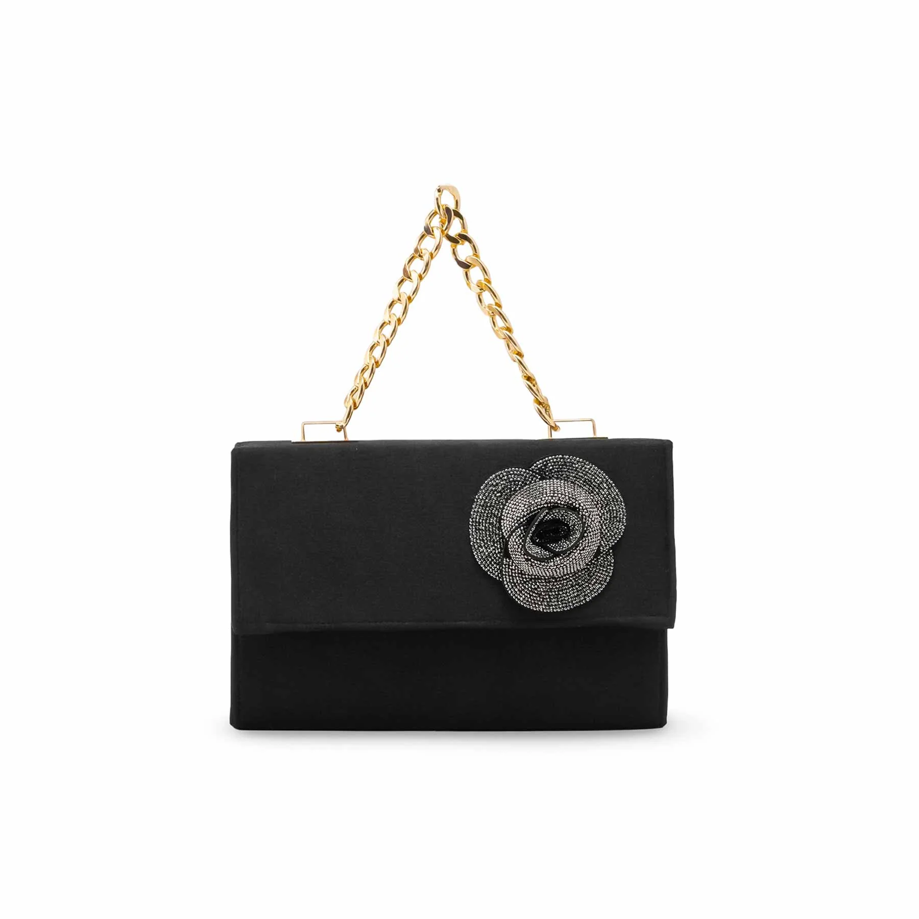 Black Formal Clutch For Women P15693 - Image 2