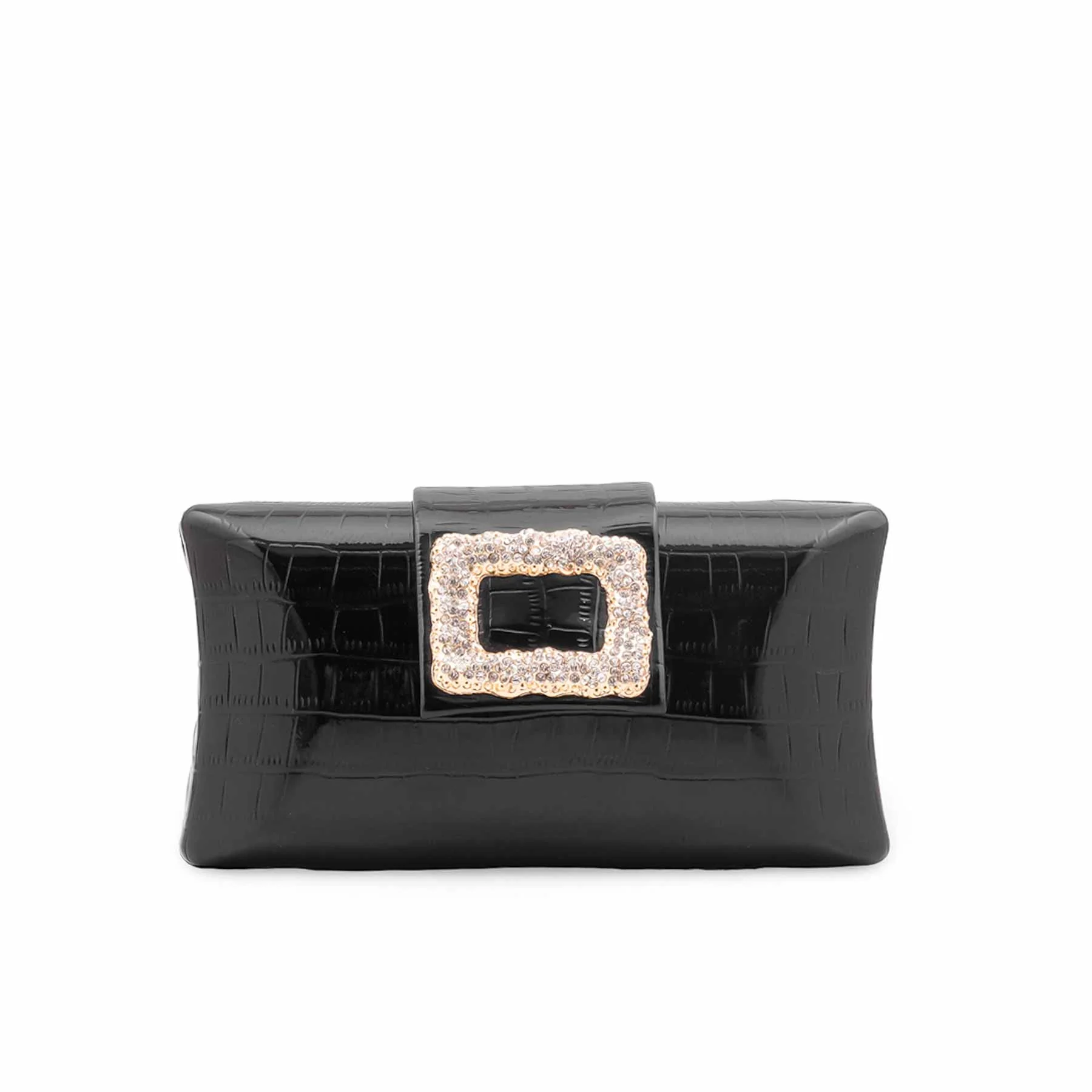 Black Formal Clutch For Women P24443 - Image 2