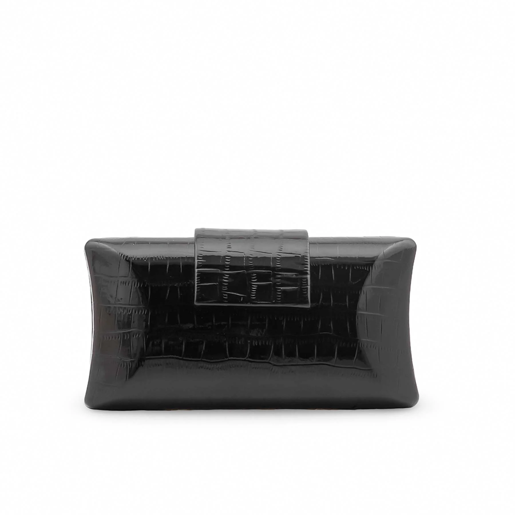 Black Formal Clutch For Women P24443 - Image 4