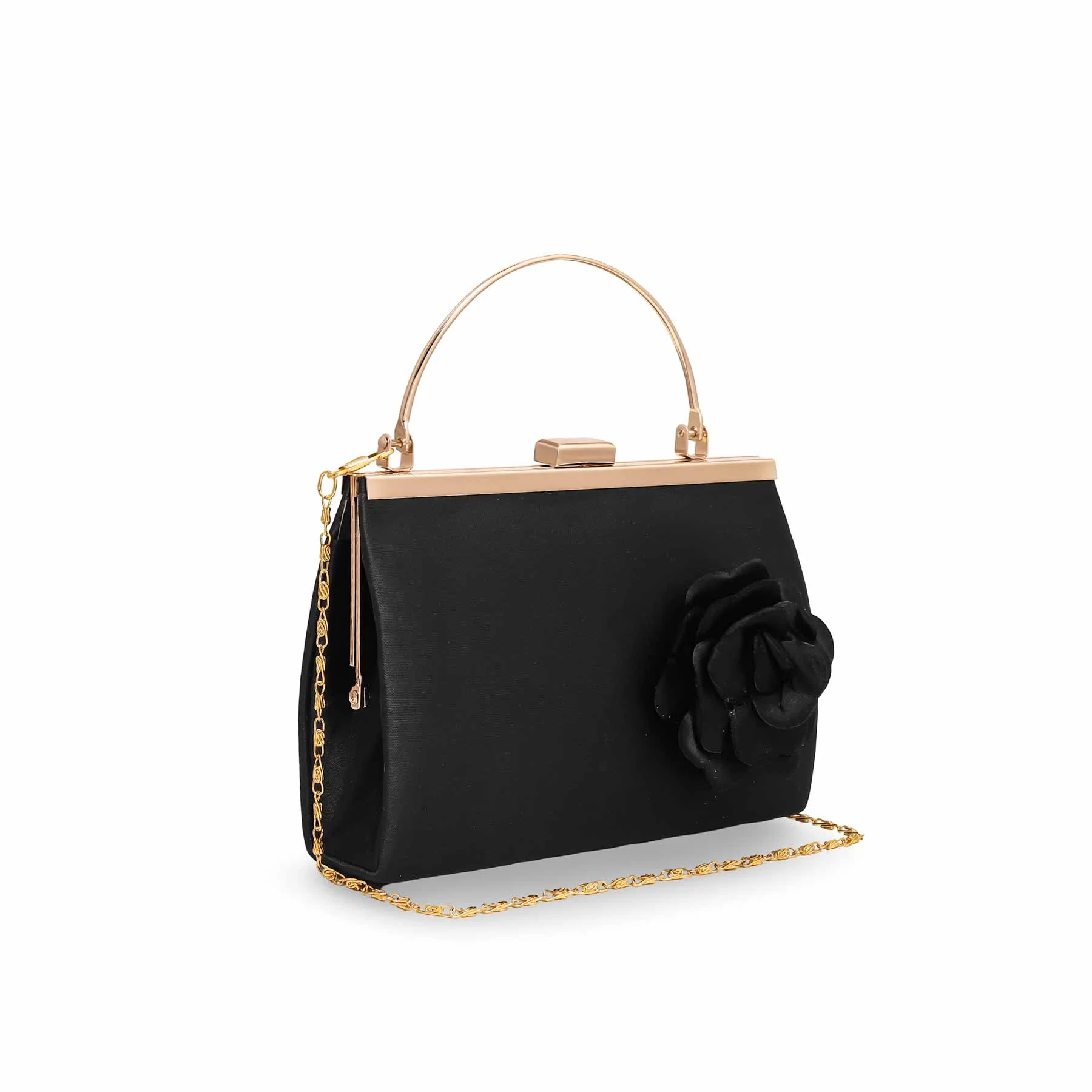 Black Formal Clutch P14658 - Image 2
