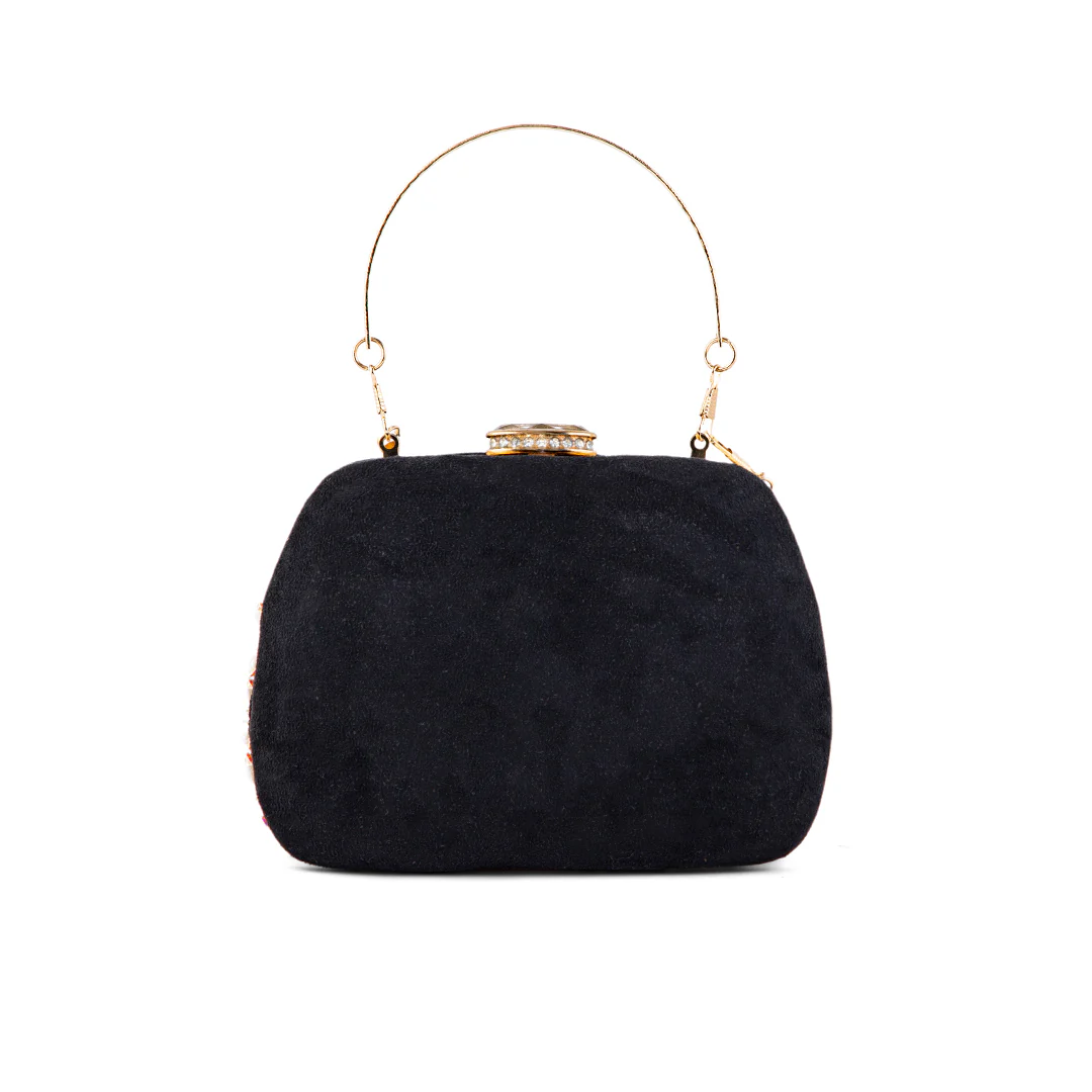 Black Formal Clutch P15390 - Image 4