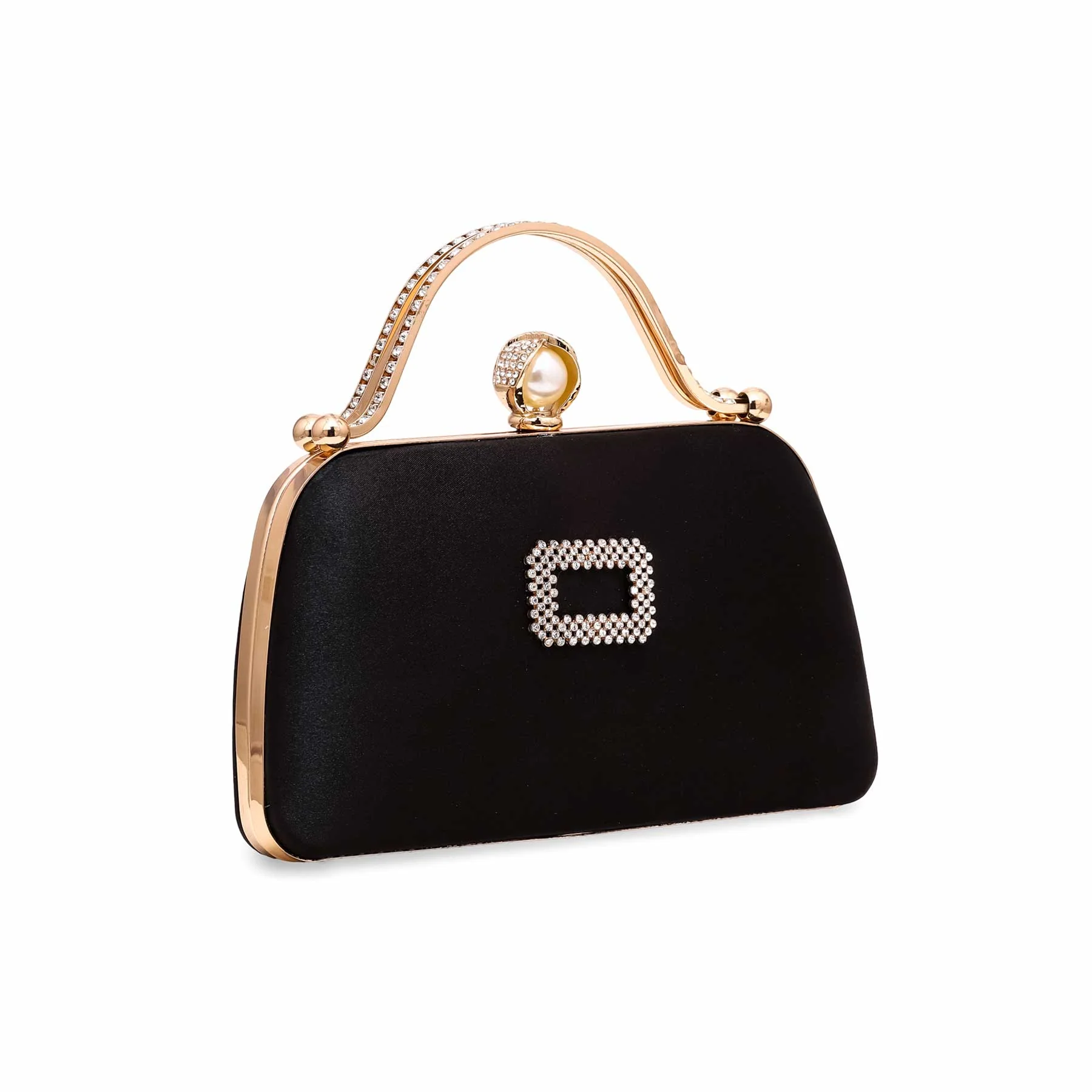 Black Formal Clutch P15555 - Image 2