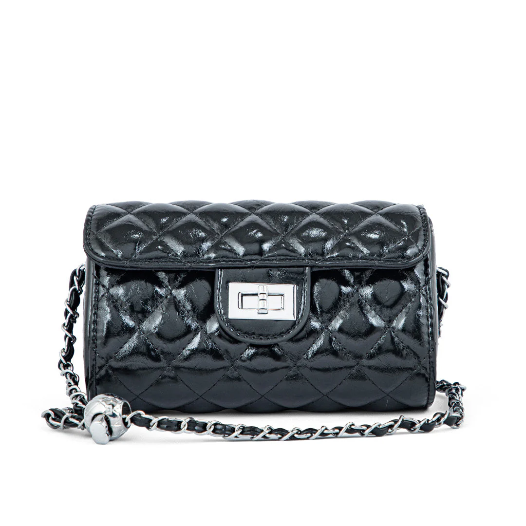 Black Formal Clutch P24114 - Image 2
